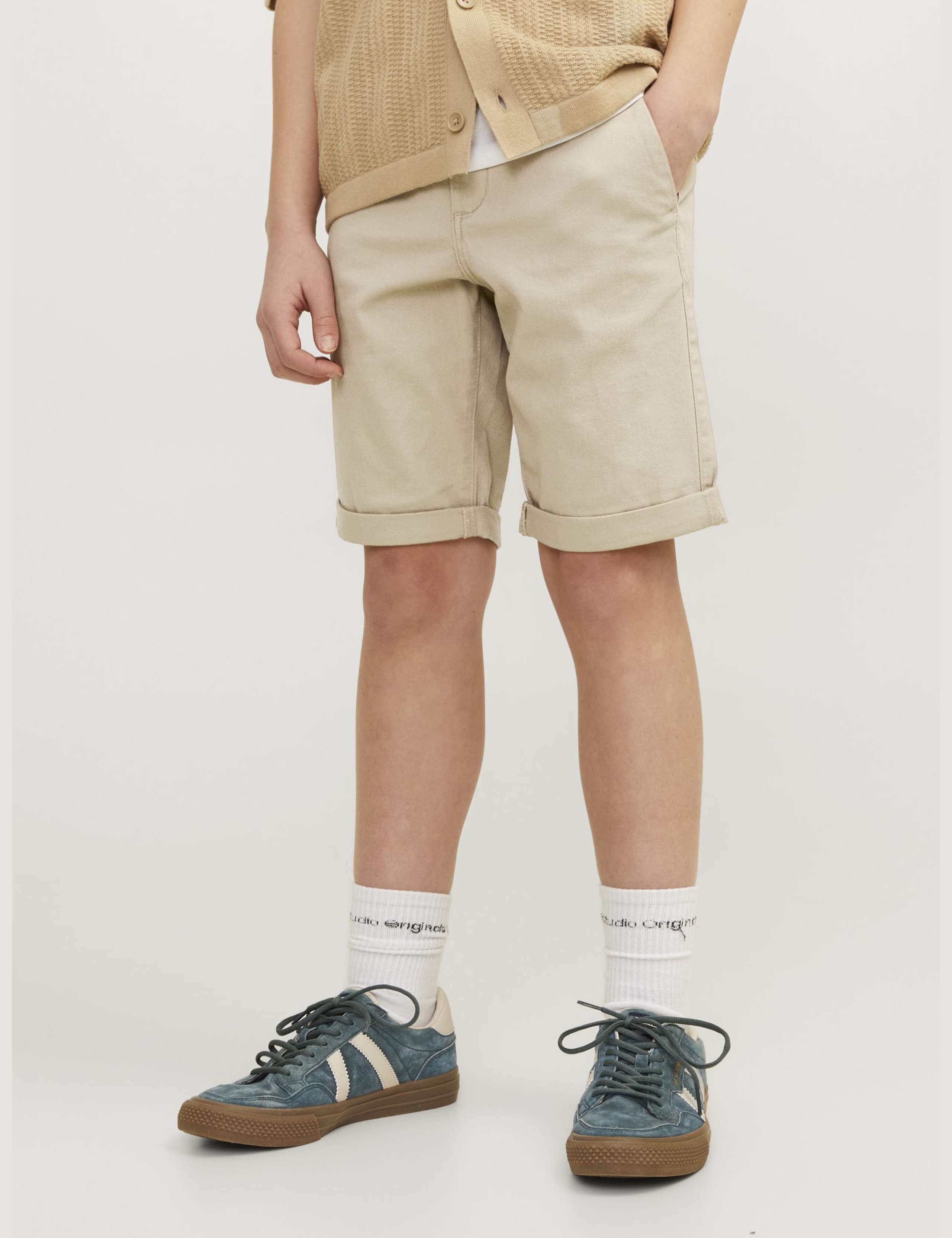 Pure Cotton Chino Shorts (8-16 Yrs) 5 of 7