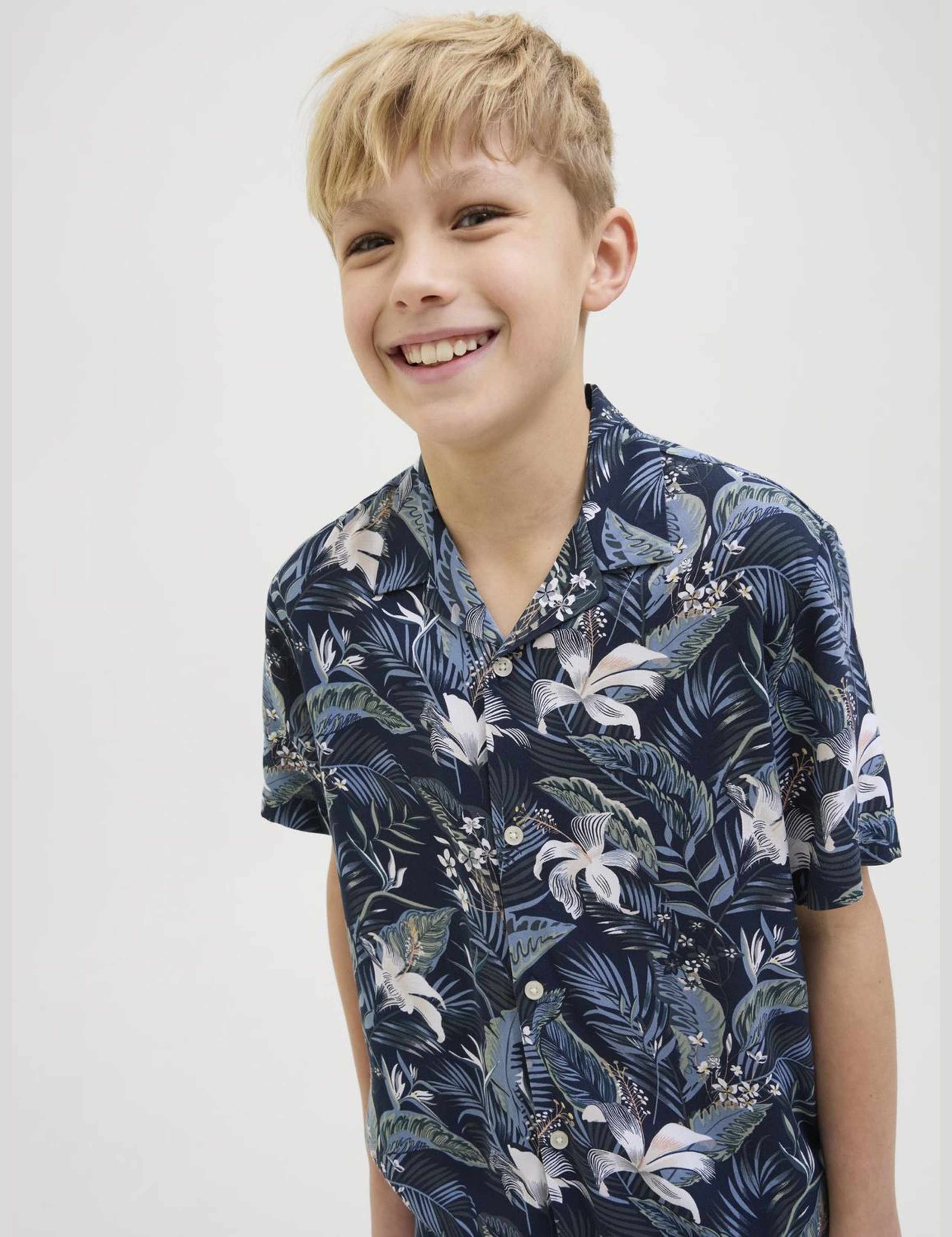 Tropical Print Shirt (8-16 Yrs) 5 of 7