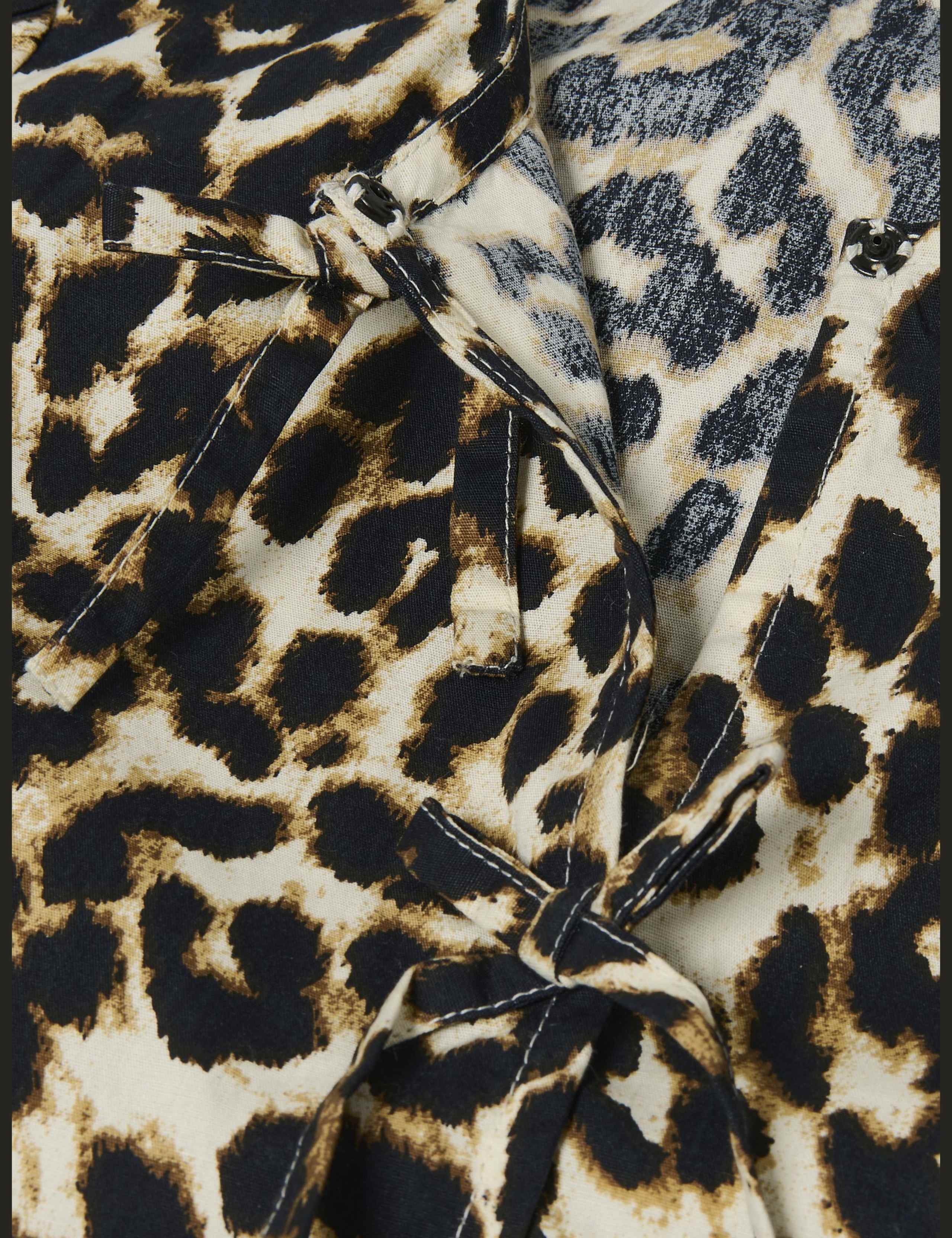 Pure Cotton Leopard Print Top (8-14 Yrs) 2 of 3