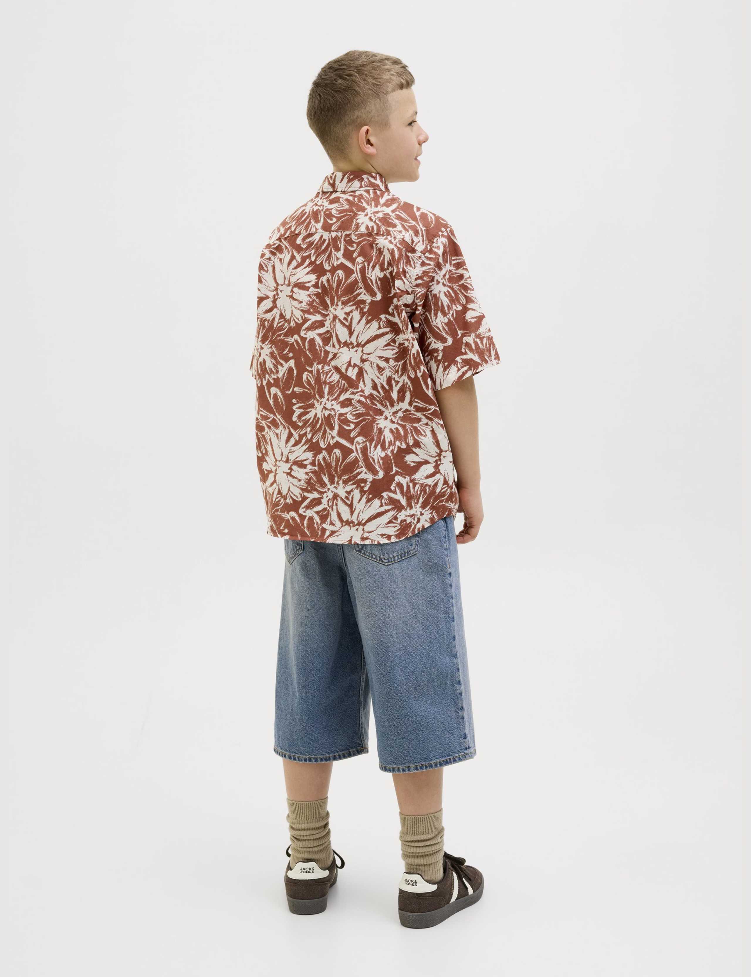 Pure Cotton Patterned Shirt (8-16 Yrs) 4 of 7