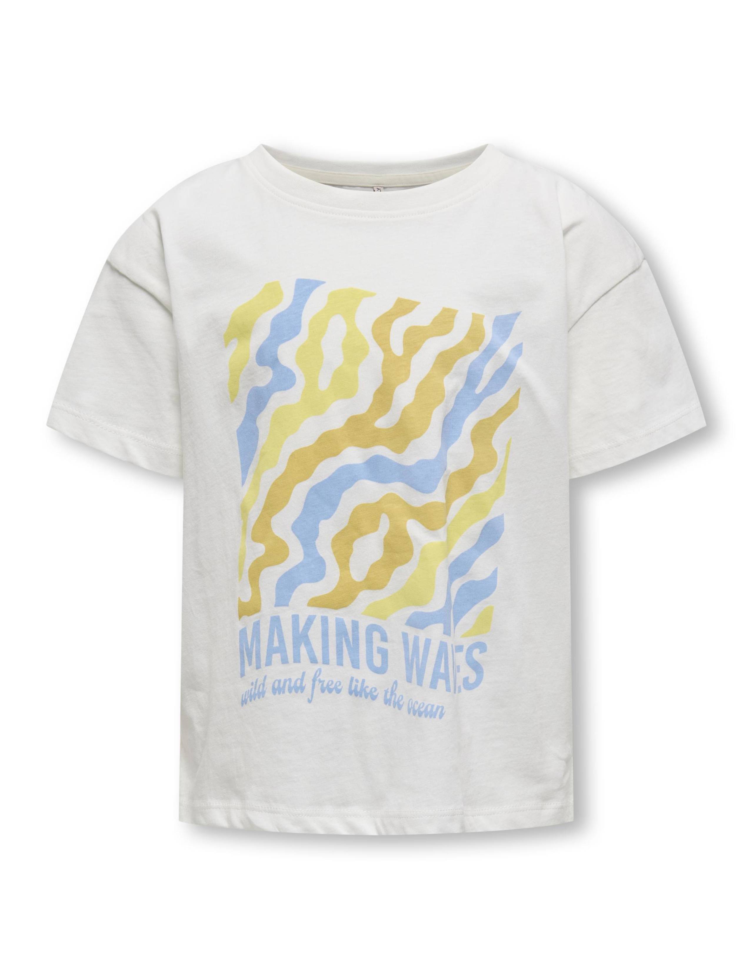 Pure Cotton Graphic T-Shirt (7-14 Yrs) 2 of 6
