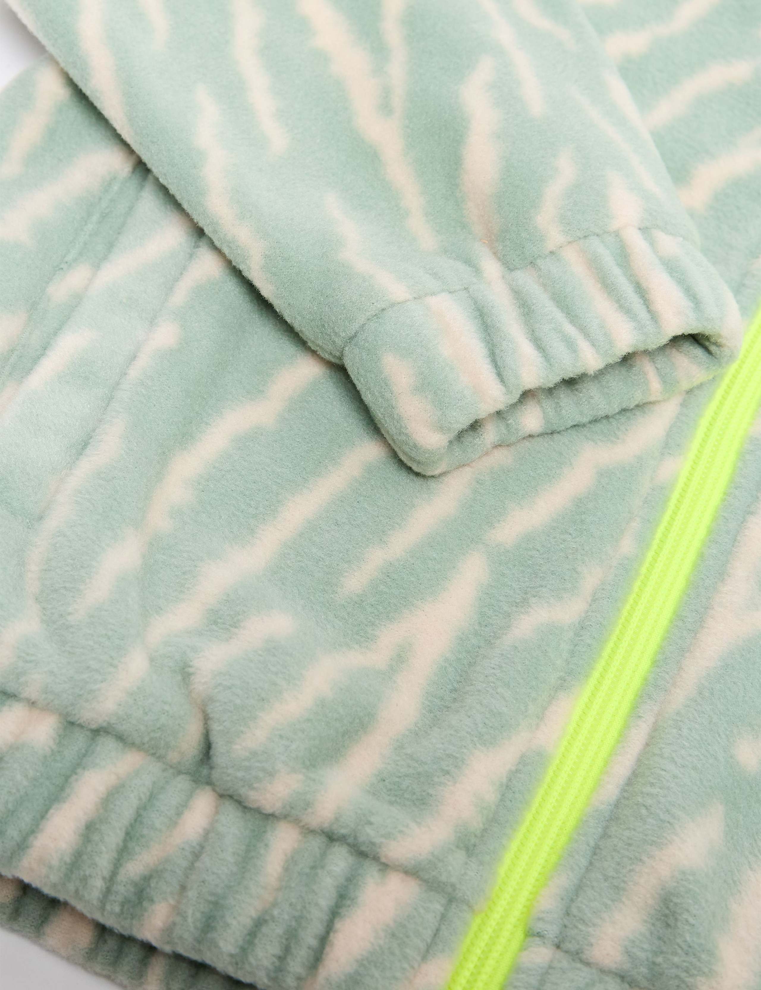 Fleece Tiger Print Hooded Jacket (2-8 Yrs) 4 of 4