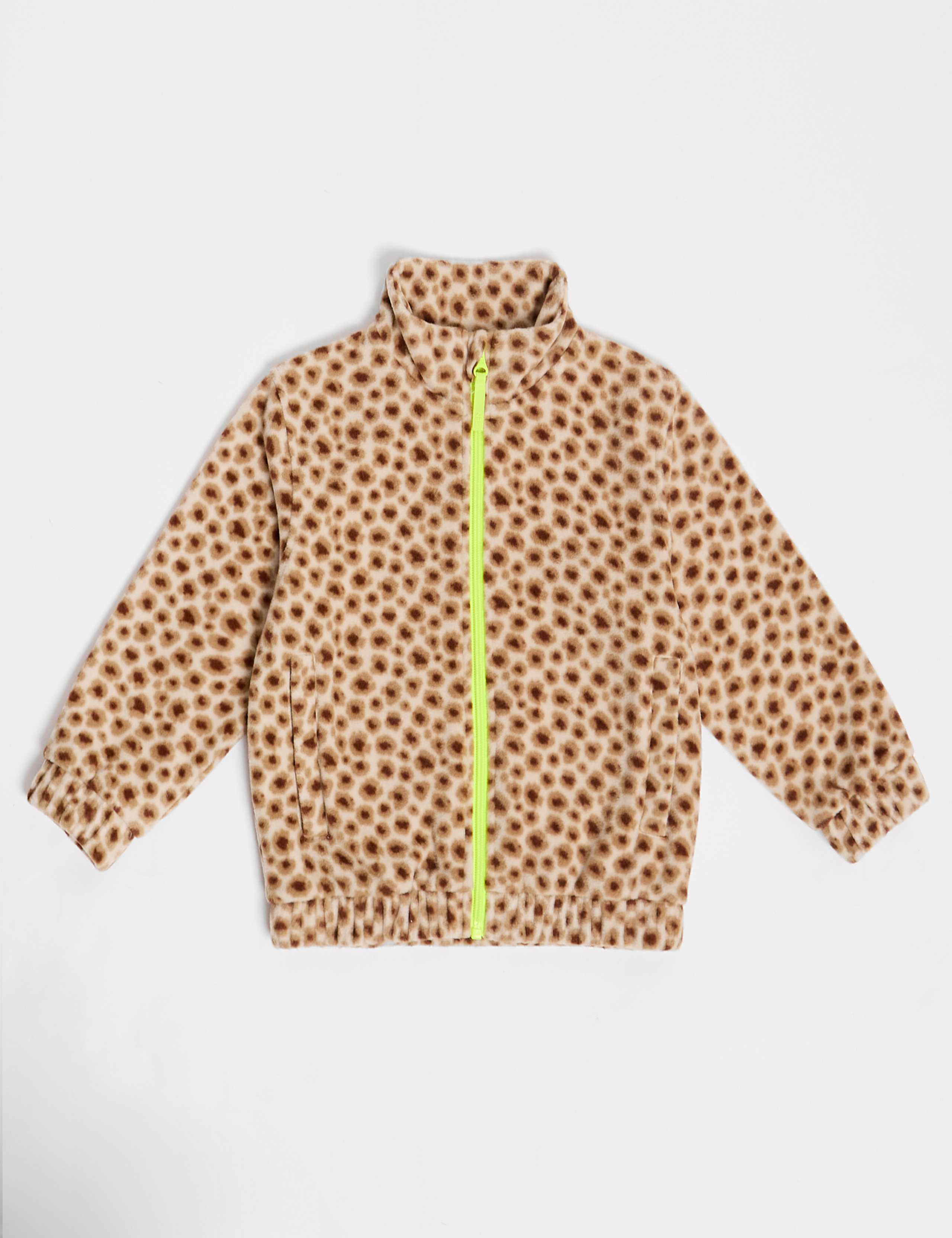 Fleece Printed Hooded Jacket (2-8 Yrs) 2 of 5