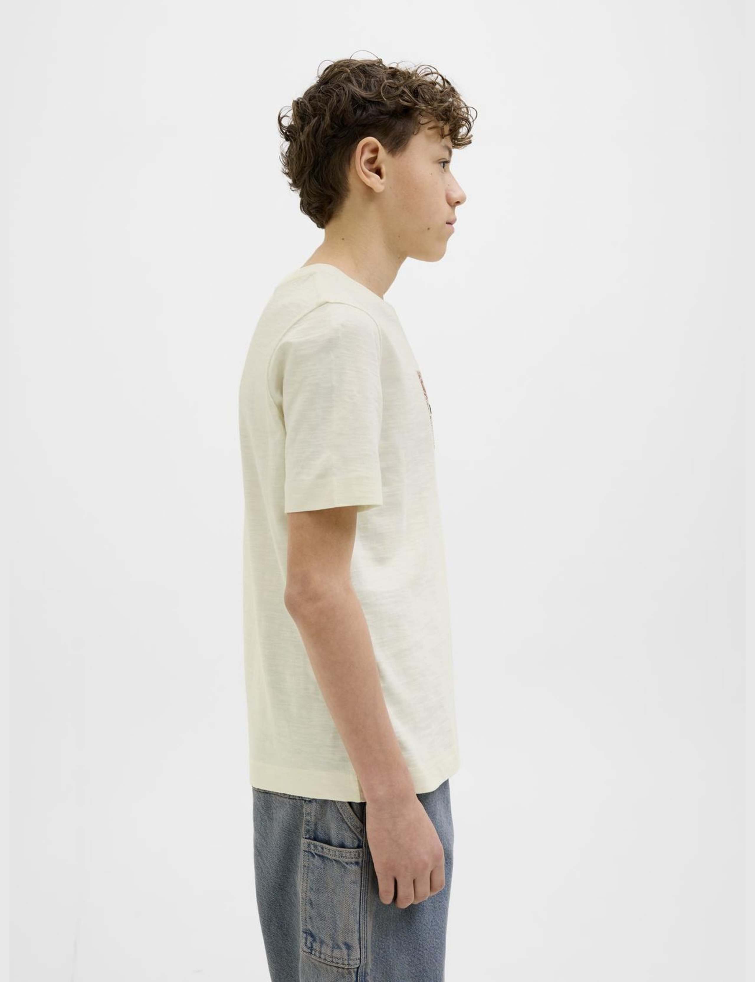 Pure Cotton Printed T-Shirt (8-16 Yrs) 6 of 7