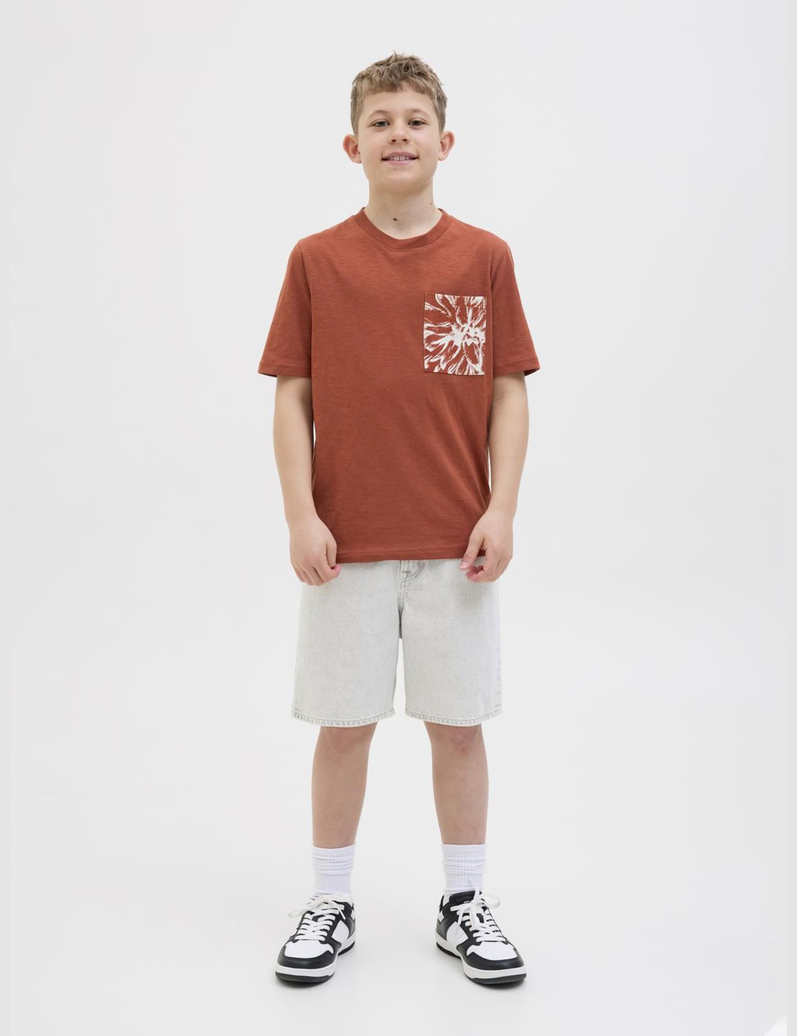 Pure Cotton Printed T-Shirt (8-14 Yrs) 3 of 7