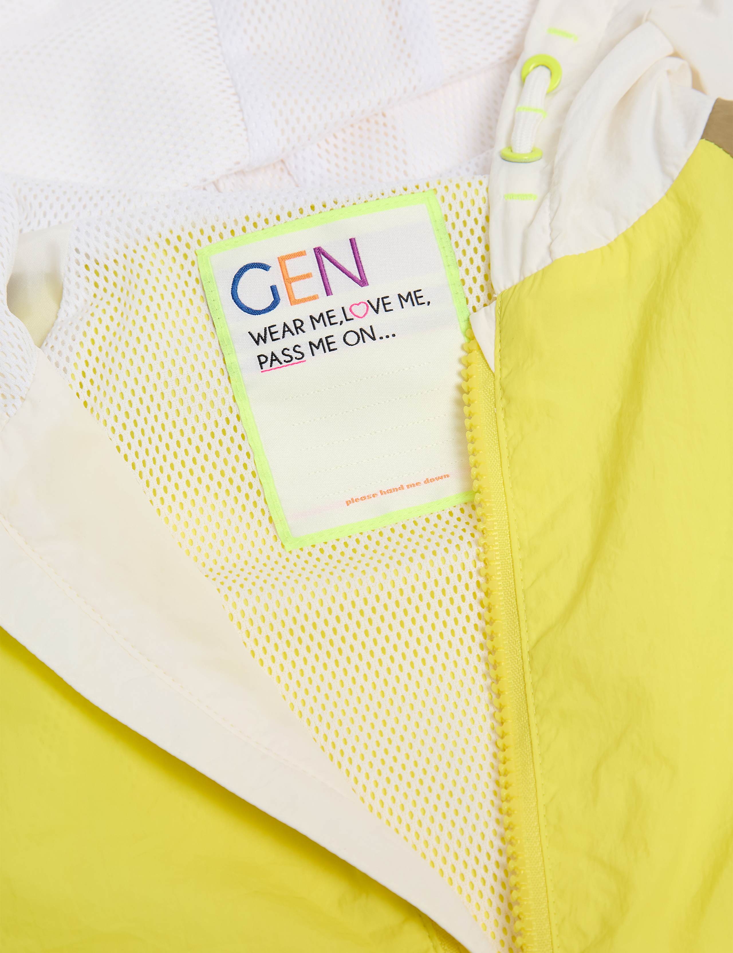 Lightweight Colour Block Hooded Jacket (2-8 Yrs) 4 of 5