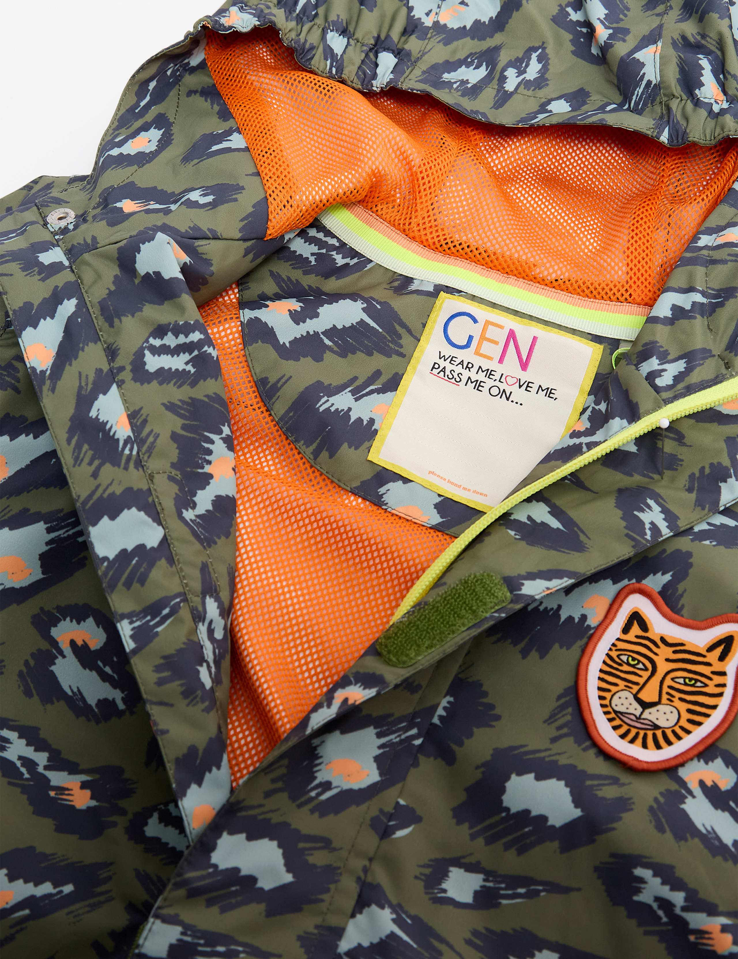 Printed Hooded Raincoat (2-8 Yrs) 4 of 5