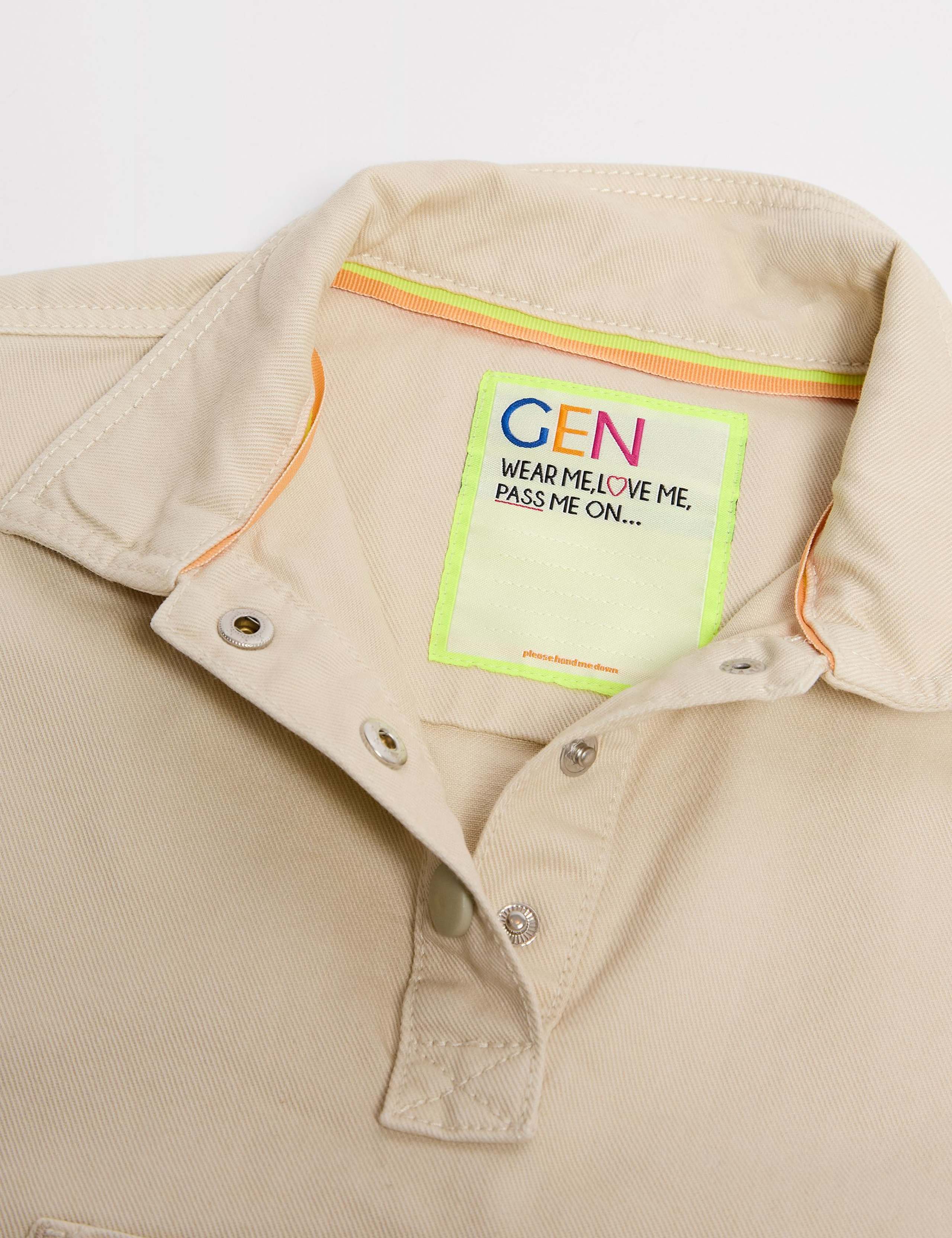 Pure Cotton Popover Shirt (2-8 Yrs) 2 of 4