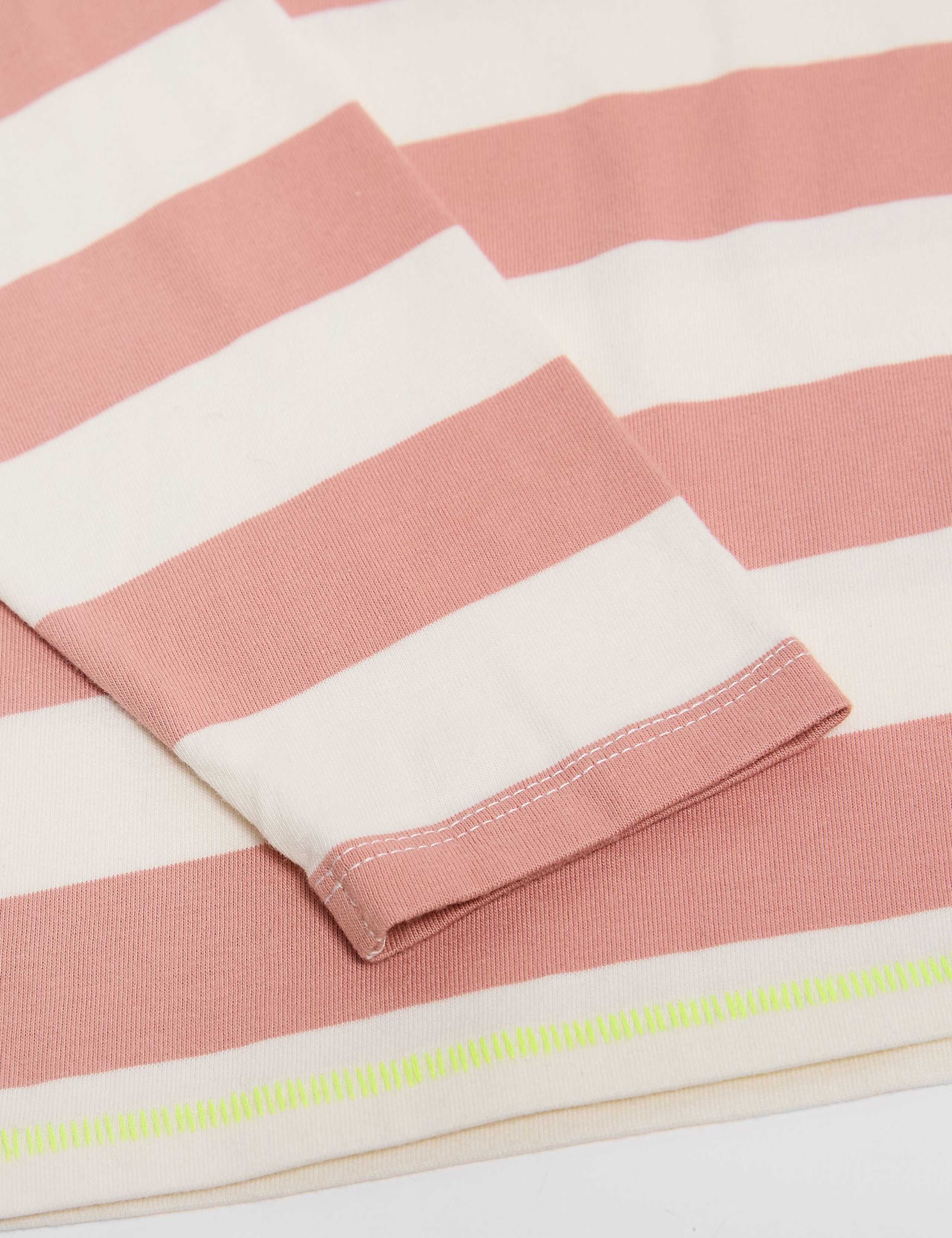 Pure Cotton Breton Stripe T-Shirt (2-8 Yrs) 5 of 5