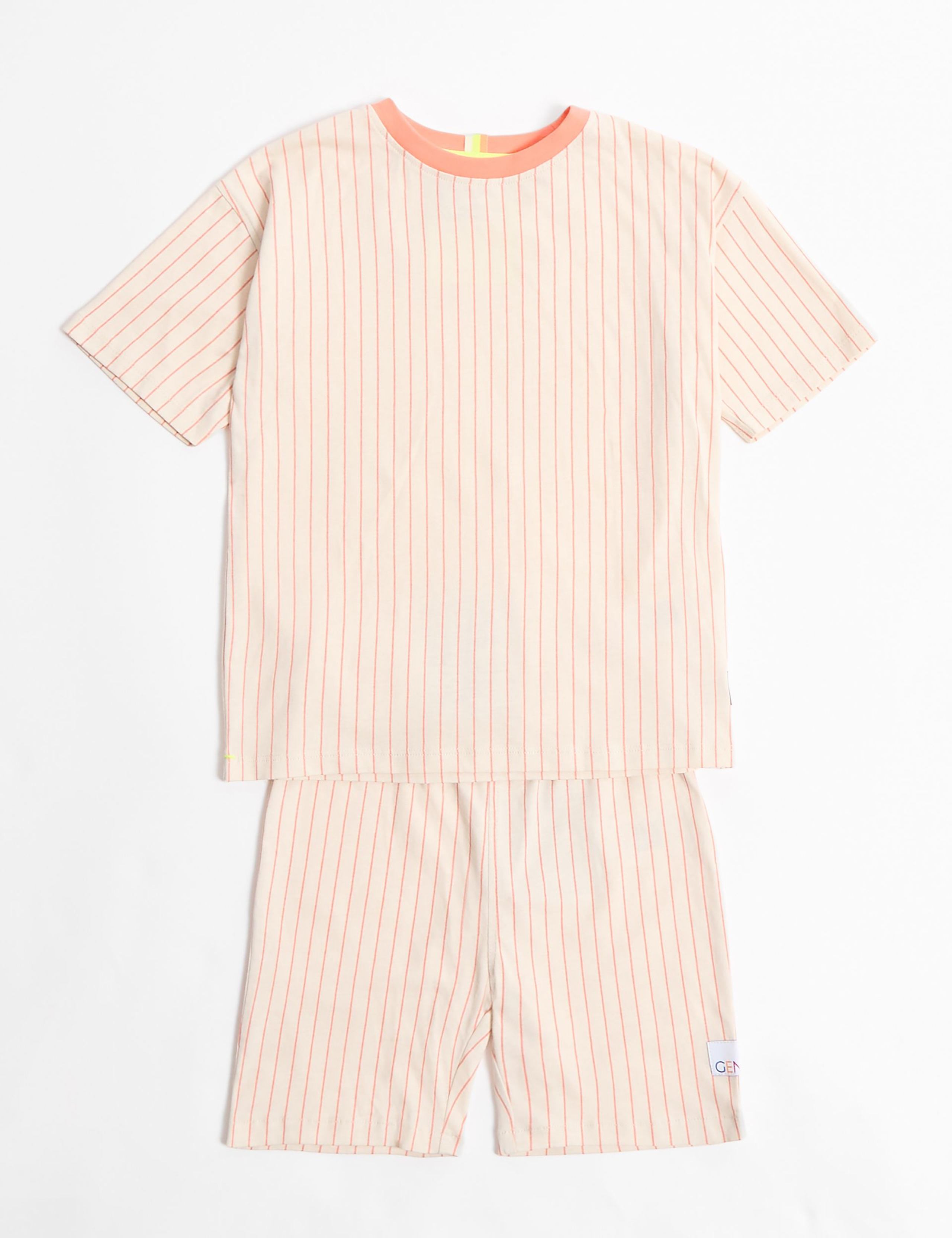 2pk Pure Cotton Sun & Striped Pyjama Sets (2-8 Yrs) 4 of 4