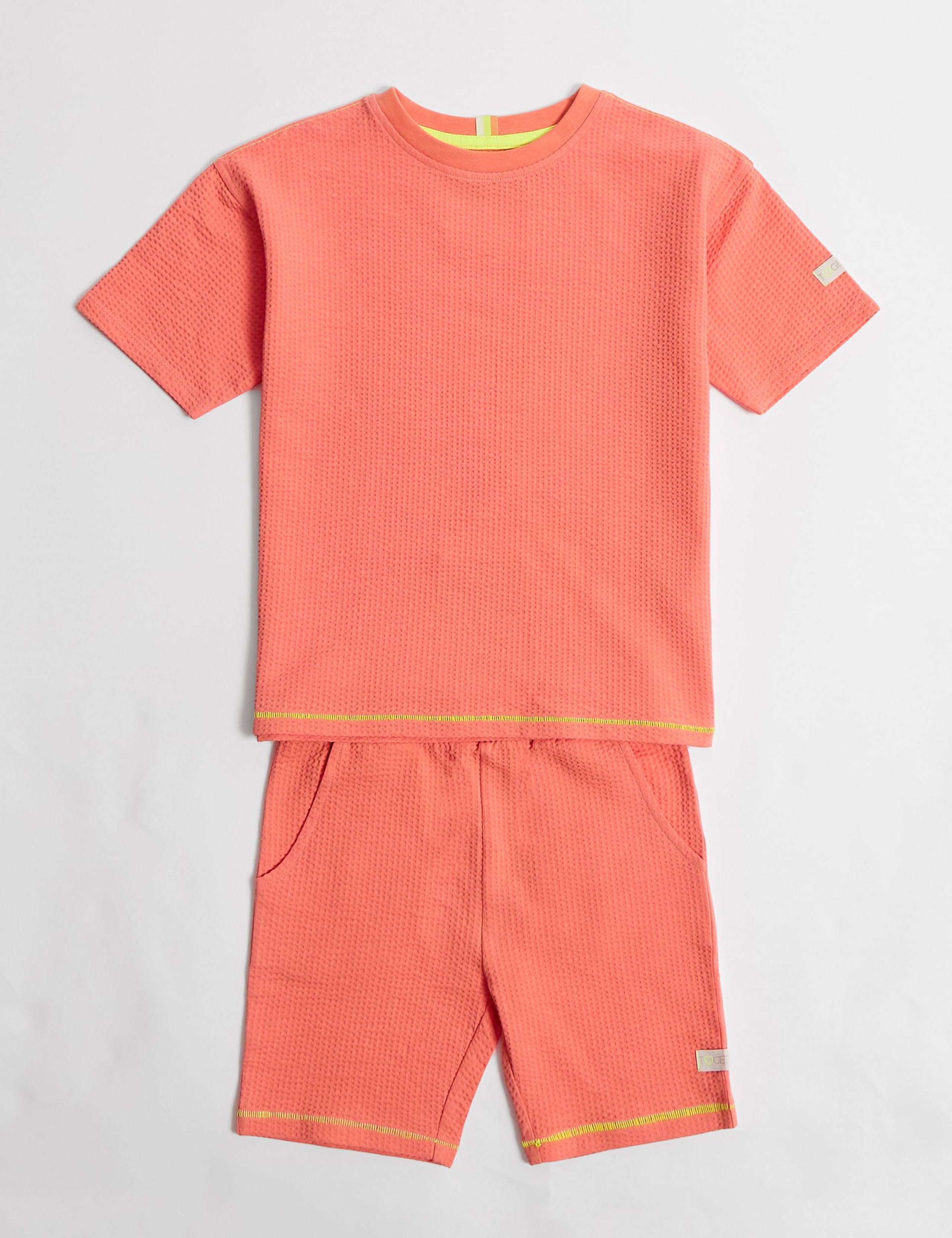 Cotton Rich Top & Bottom Outfit (2-8 Yrs) 1 of 4