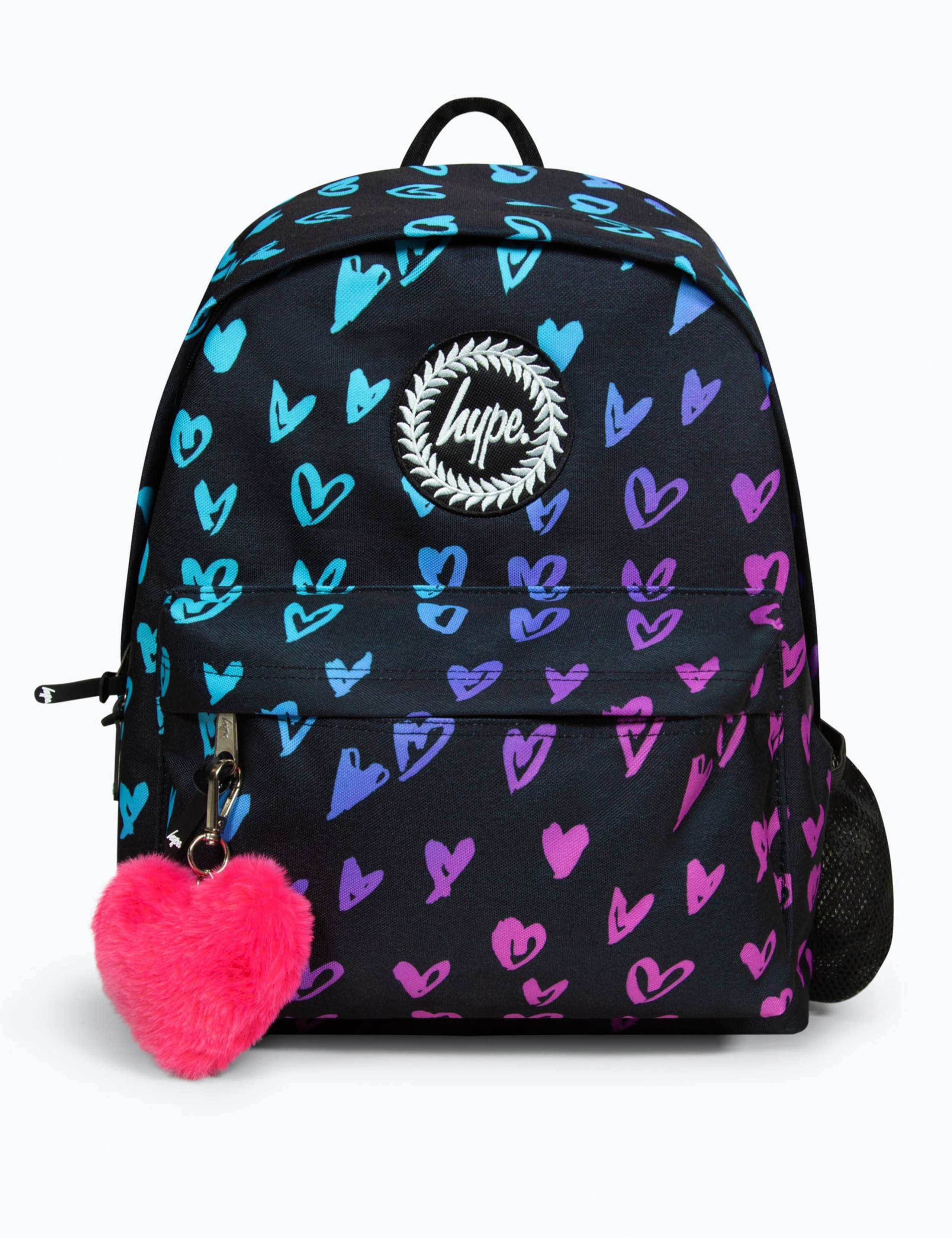 Kids' Scribble Hearts Backpack 2 of 11