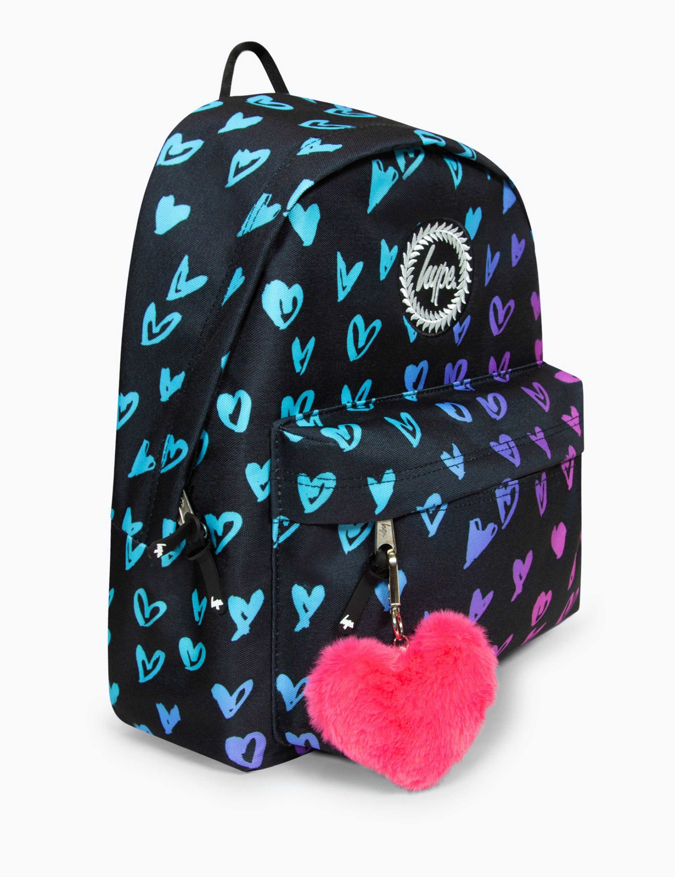 Kids' Scribble Hearts Backpack 3 of 11