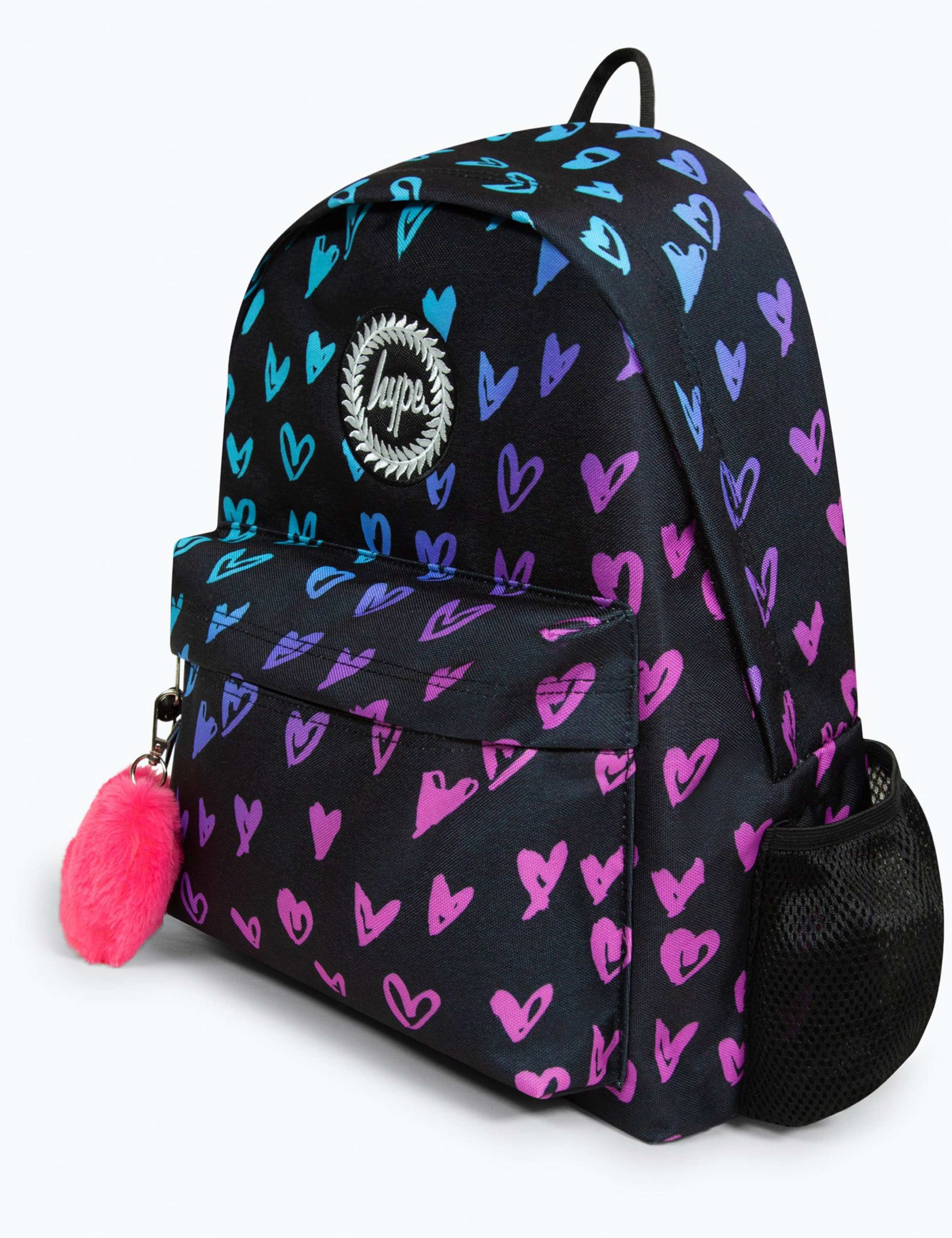Kids' Scribble Hearts Backpack 4 of 11