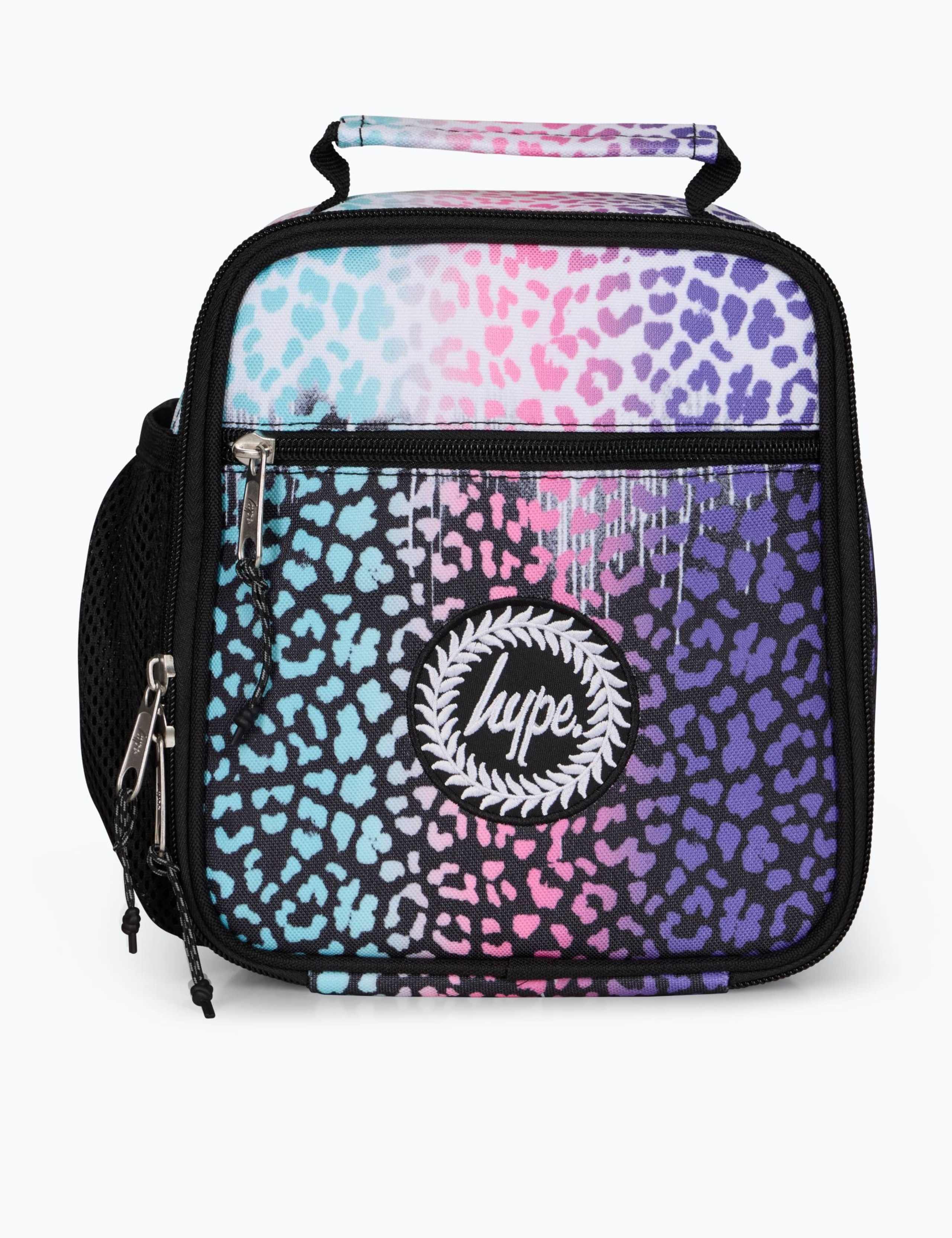 Leopard Print Silver Drips Lunch Bag 1 of 7