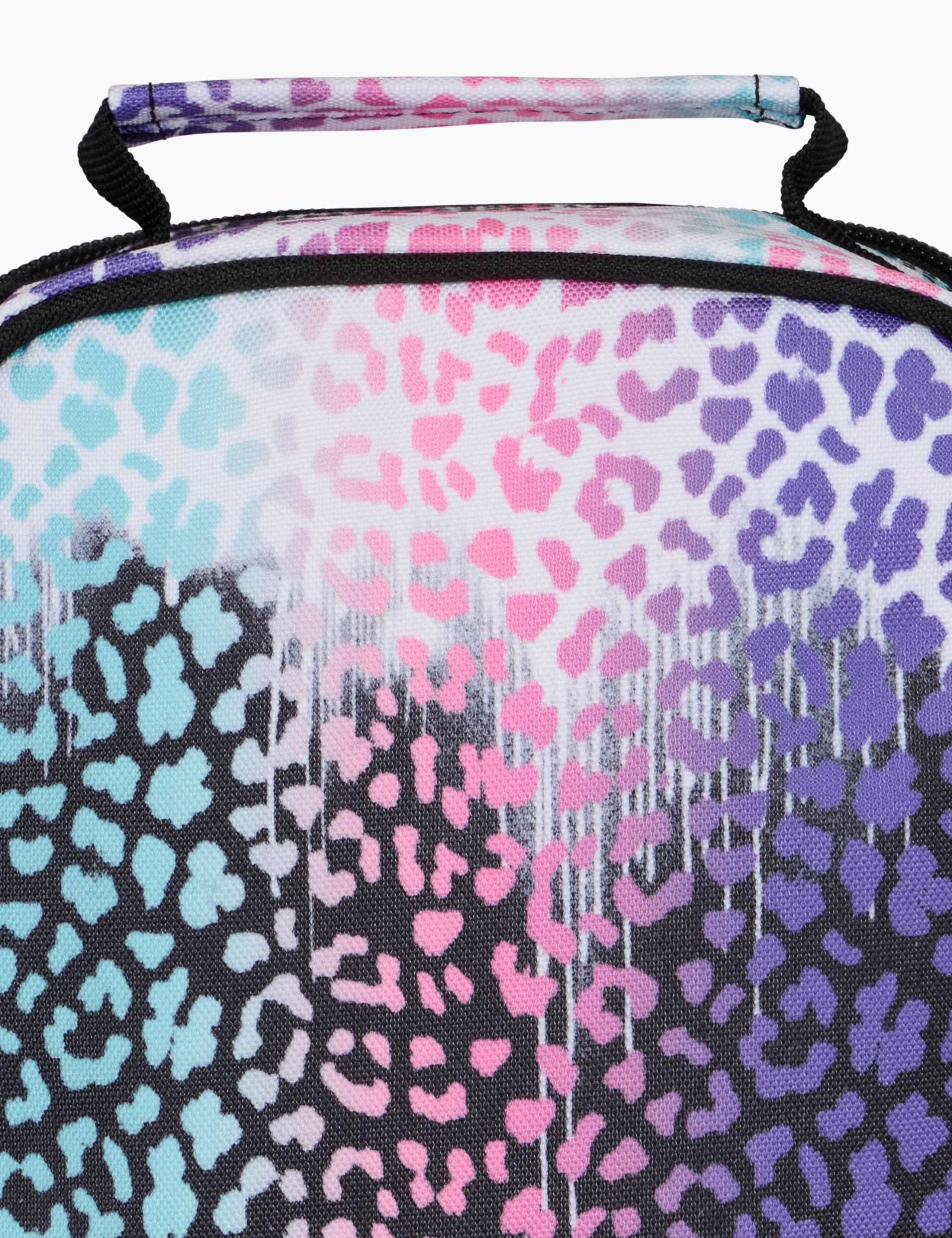 Leopard Print Silver Drips Lunch Bag 5 of 7