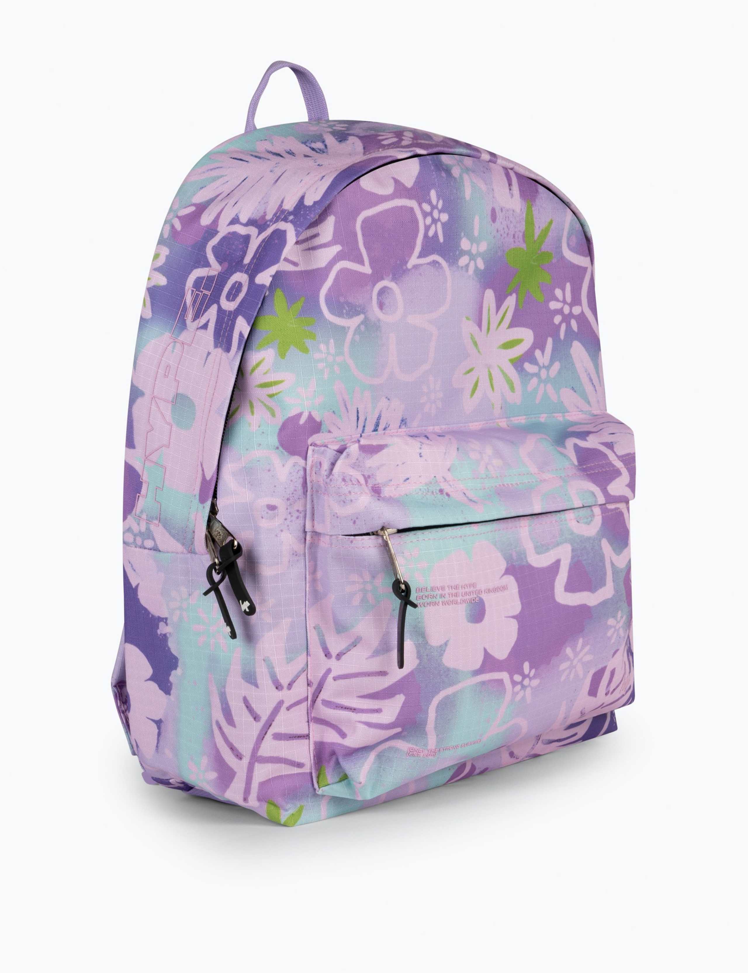 Kids' Floral Doodle Print Backpack 2 of 6