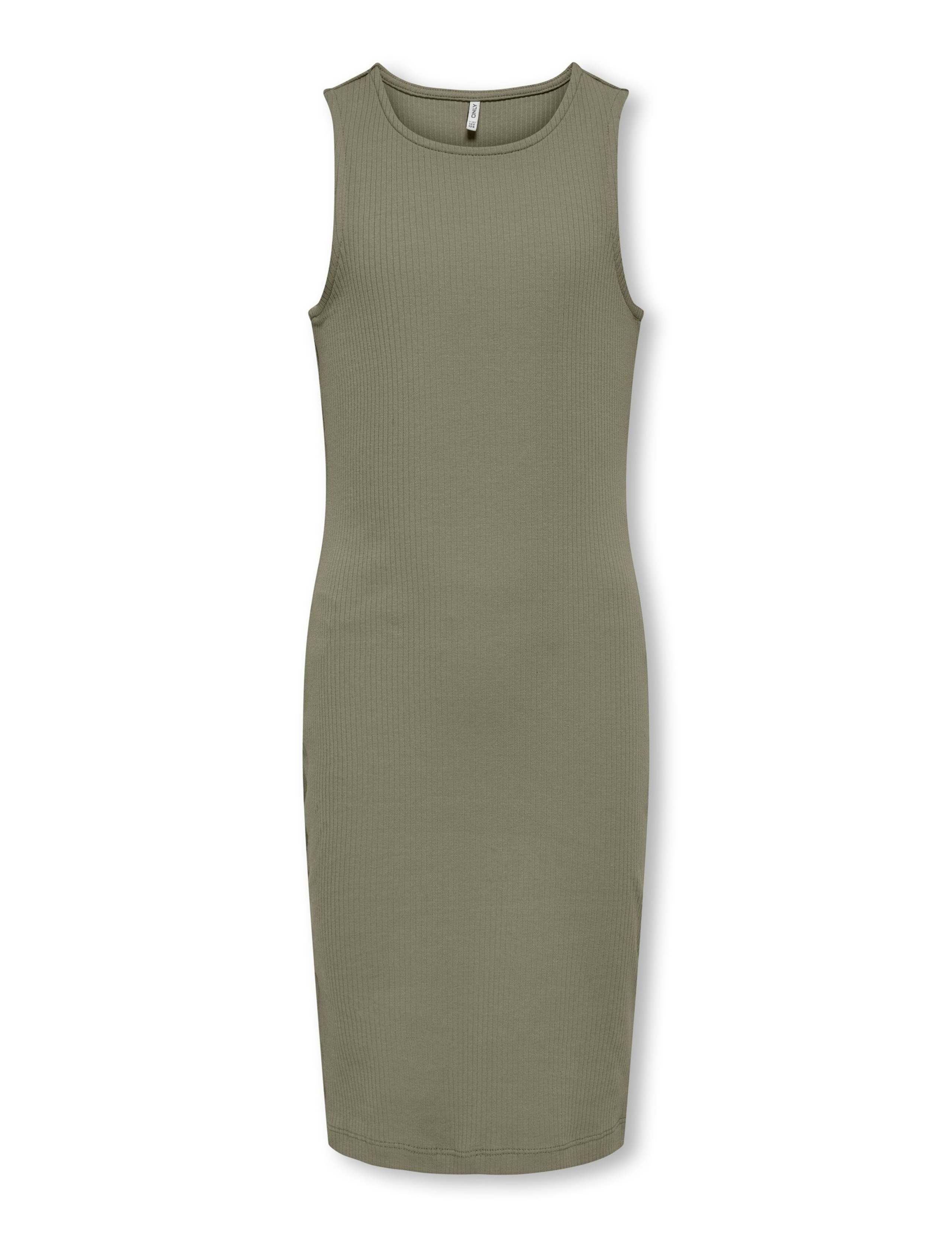 Cotton Rich Ribbed Dress (7-14 Yrs) 2 of 6