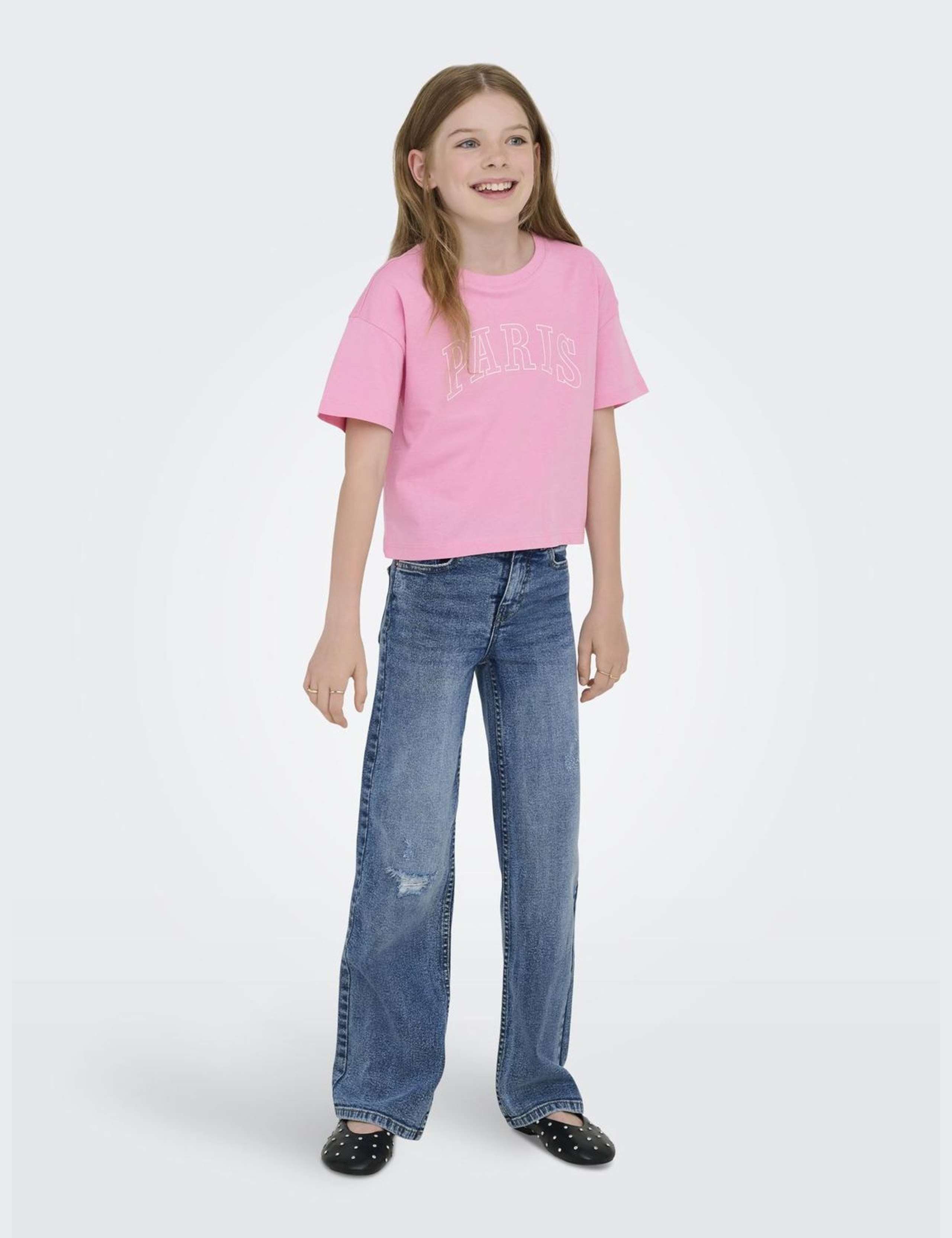 Pure Cotton Short Sleeve Top (7-14 Yrs) 3 of 6
