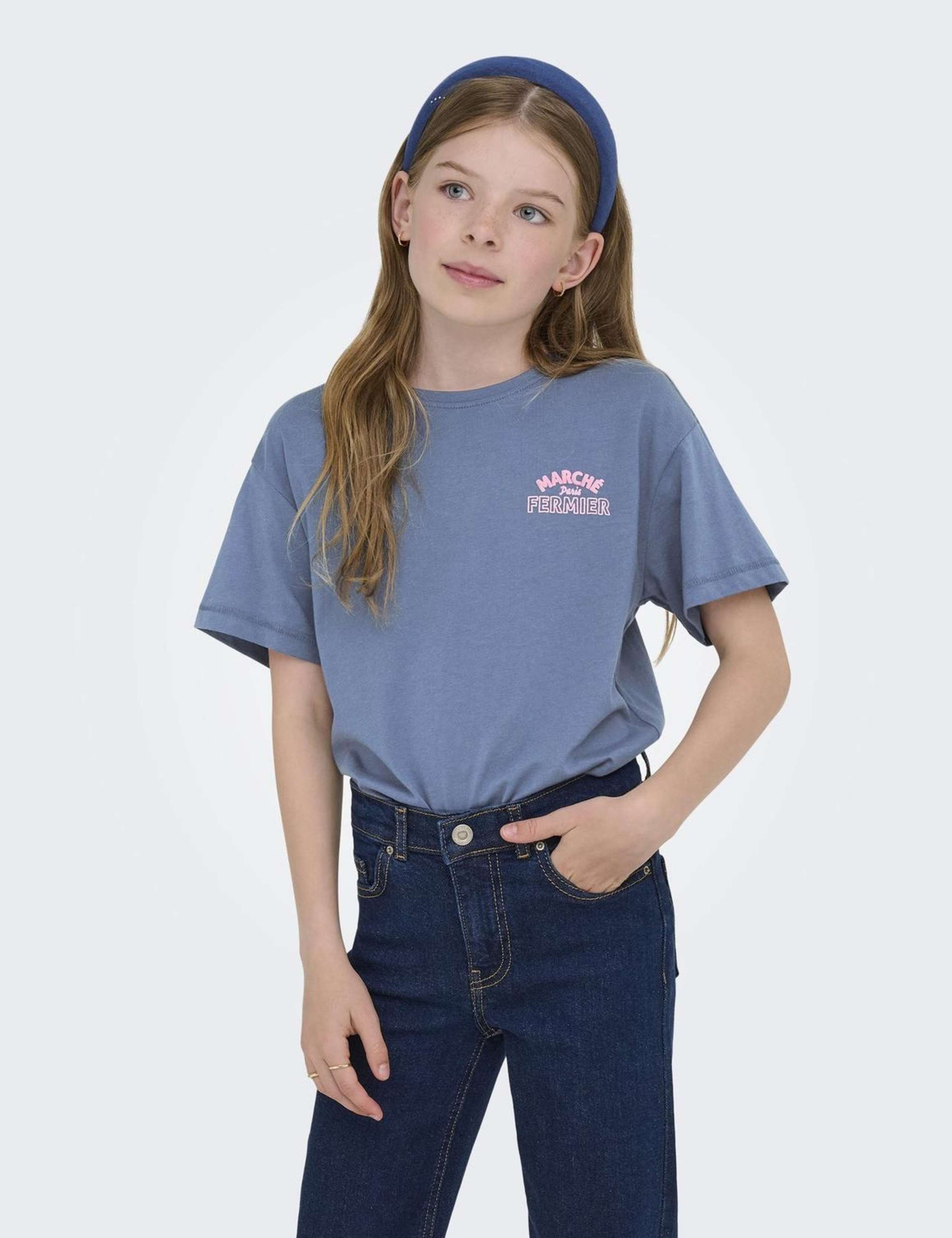 Pure Cotton Graphic T-Shirt (7 – 14 Yrs) 1 of 5