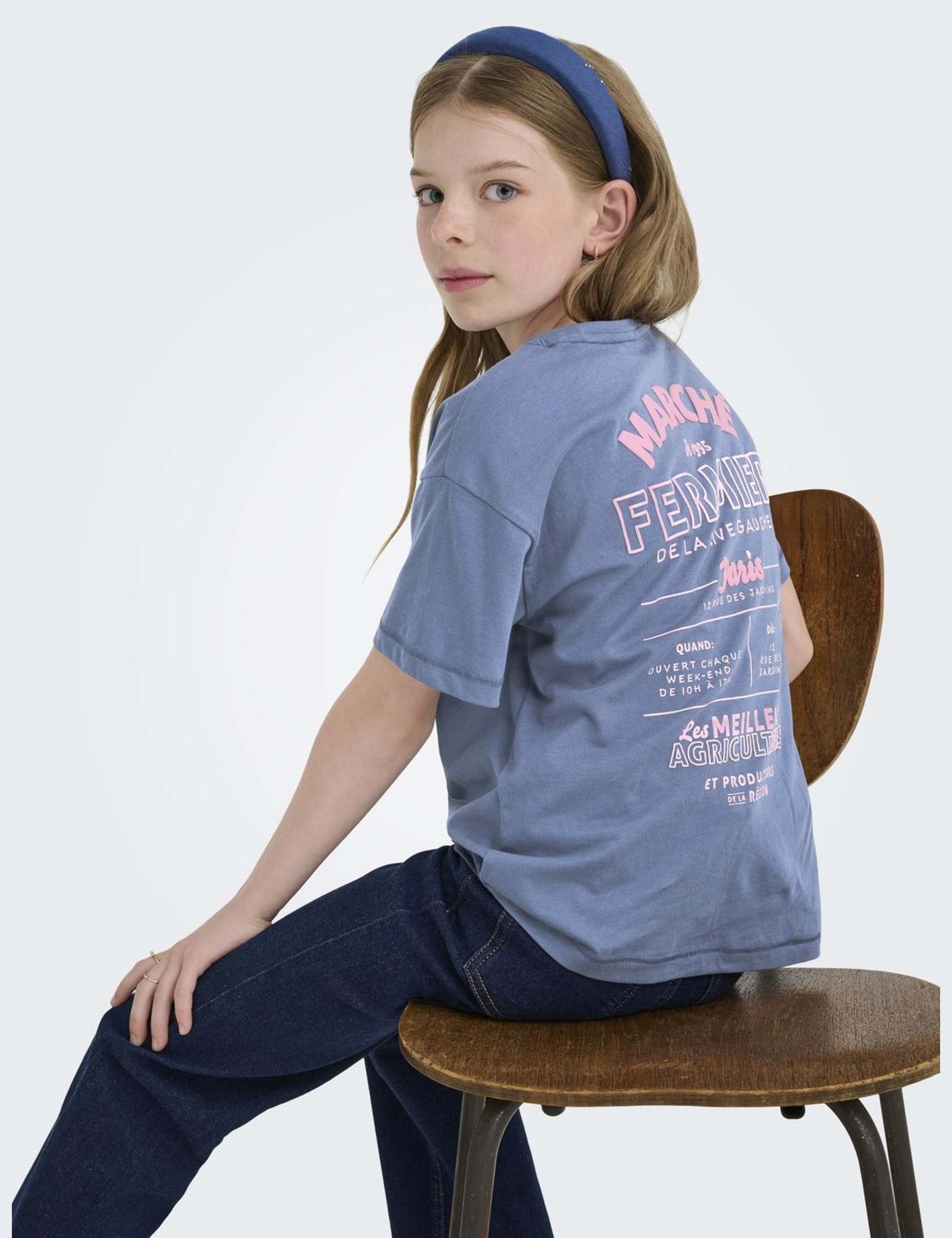 Pure Cotton Graphic T-Shirt (7 – 14 Yrs) 5 of 5