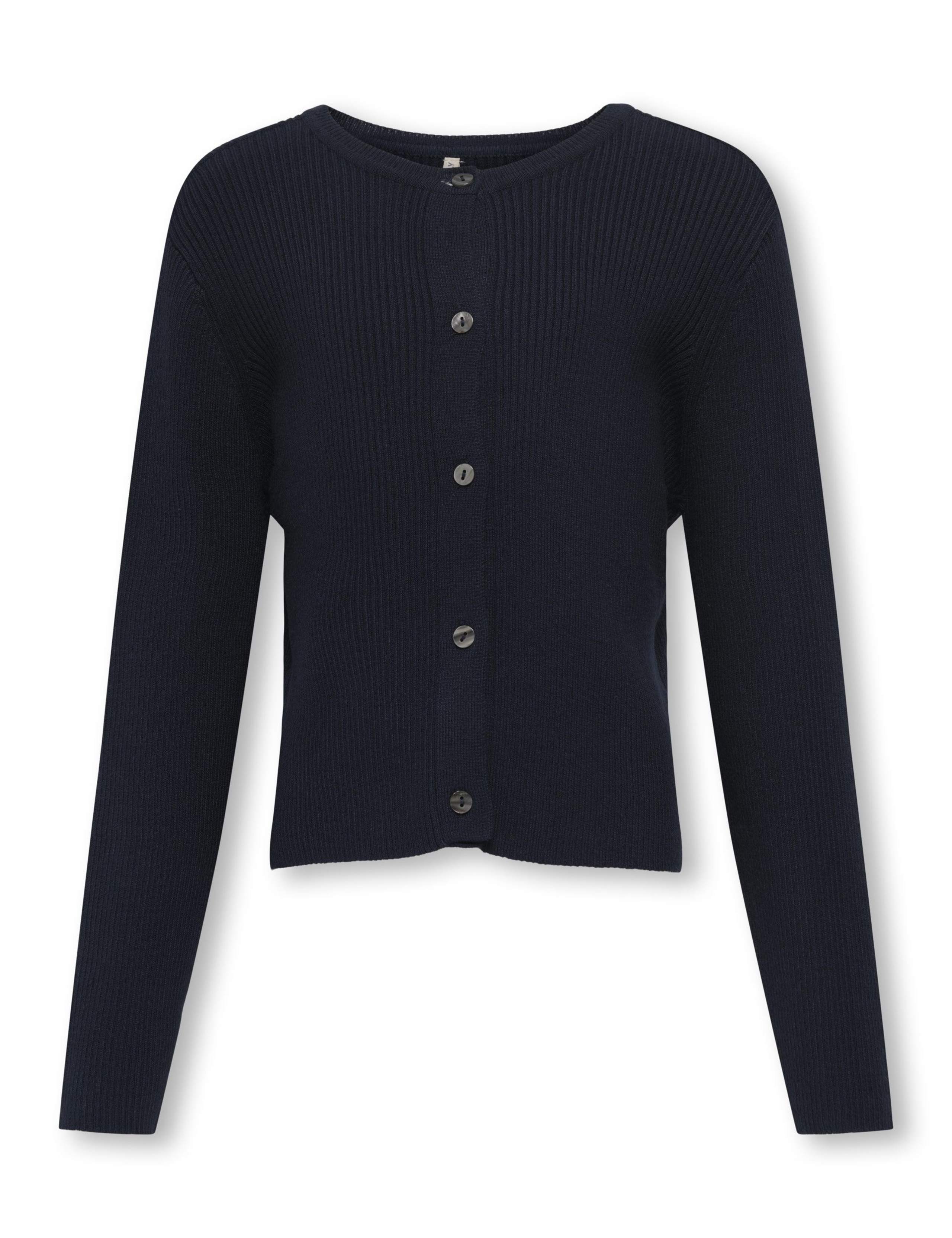 Knitted Ribbed Cardigan (7-14 Yrs) 1 of 2