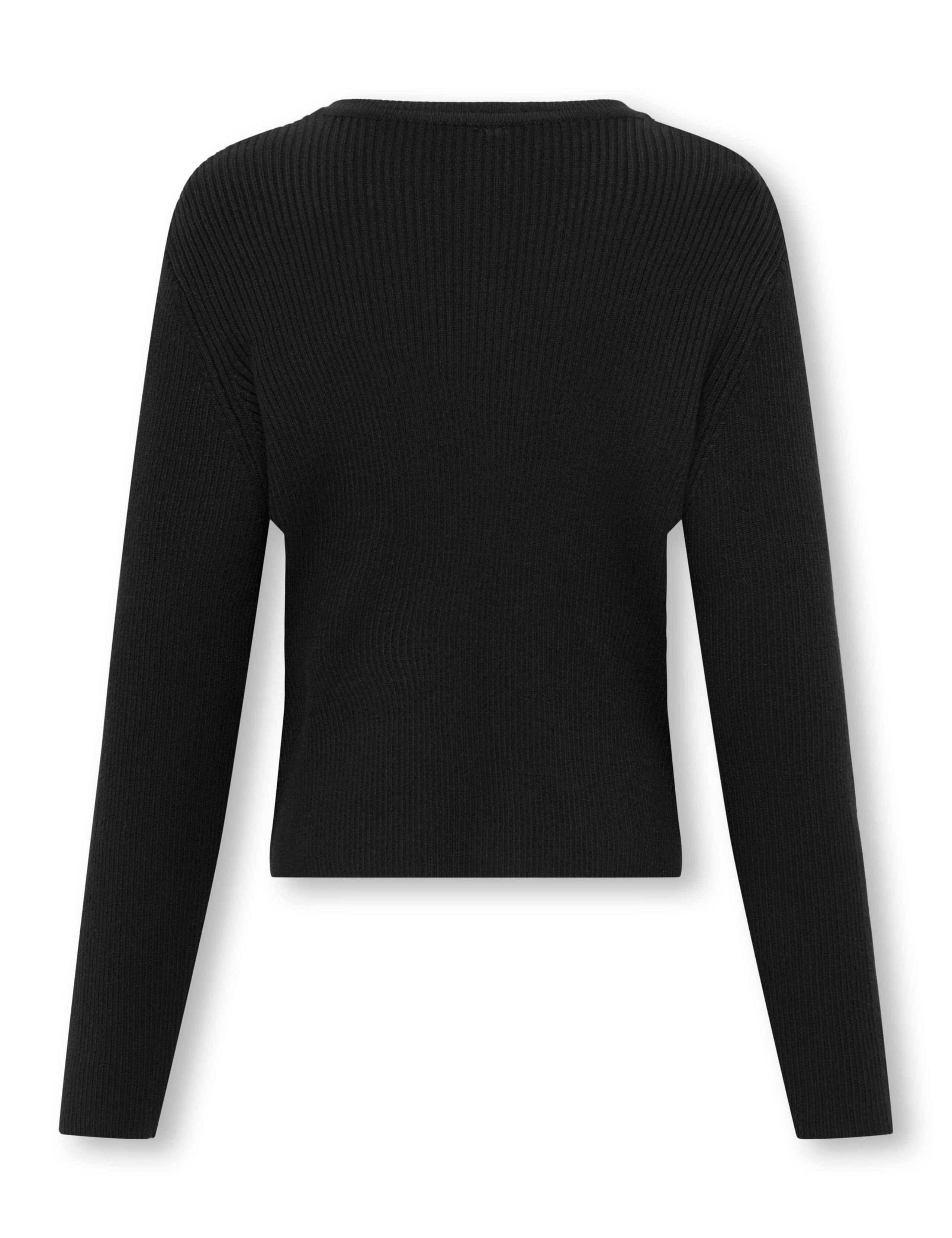 Knitted Ribbed Cardigan (7-14 Yrs) 2 of 2