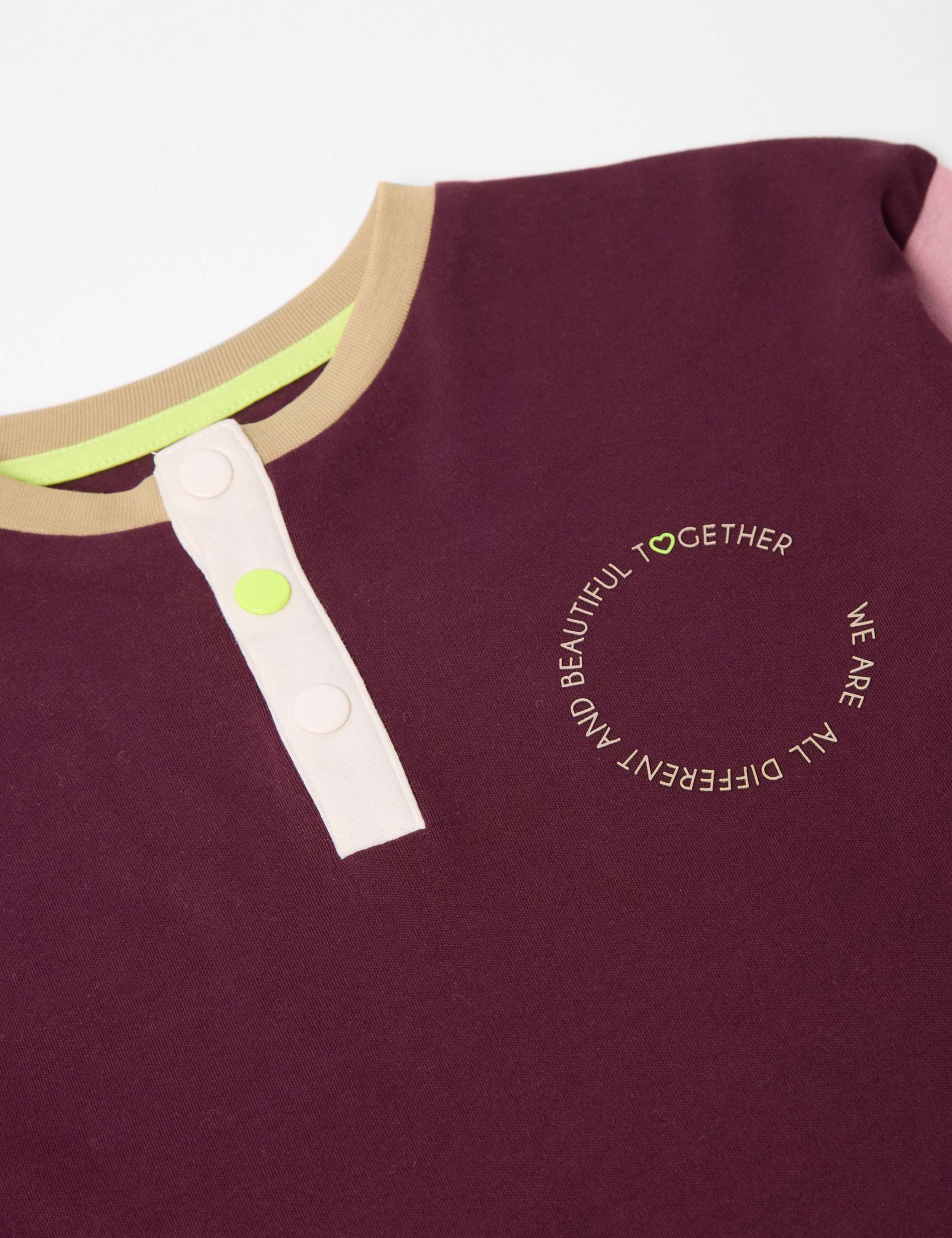 Pure Cotton Patterned T-Shirt (2-8 Yrs) 3 of 12