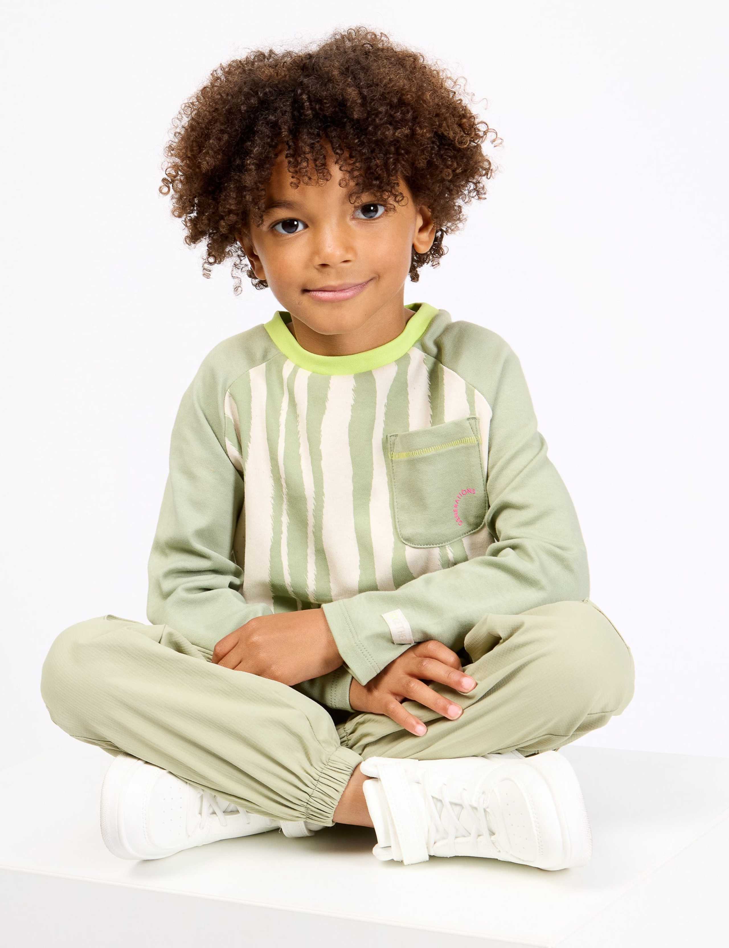 Pure Cotton Striped T-Shirt (2-8 Yrs) 6 of 11