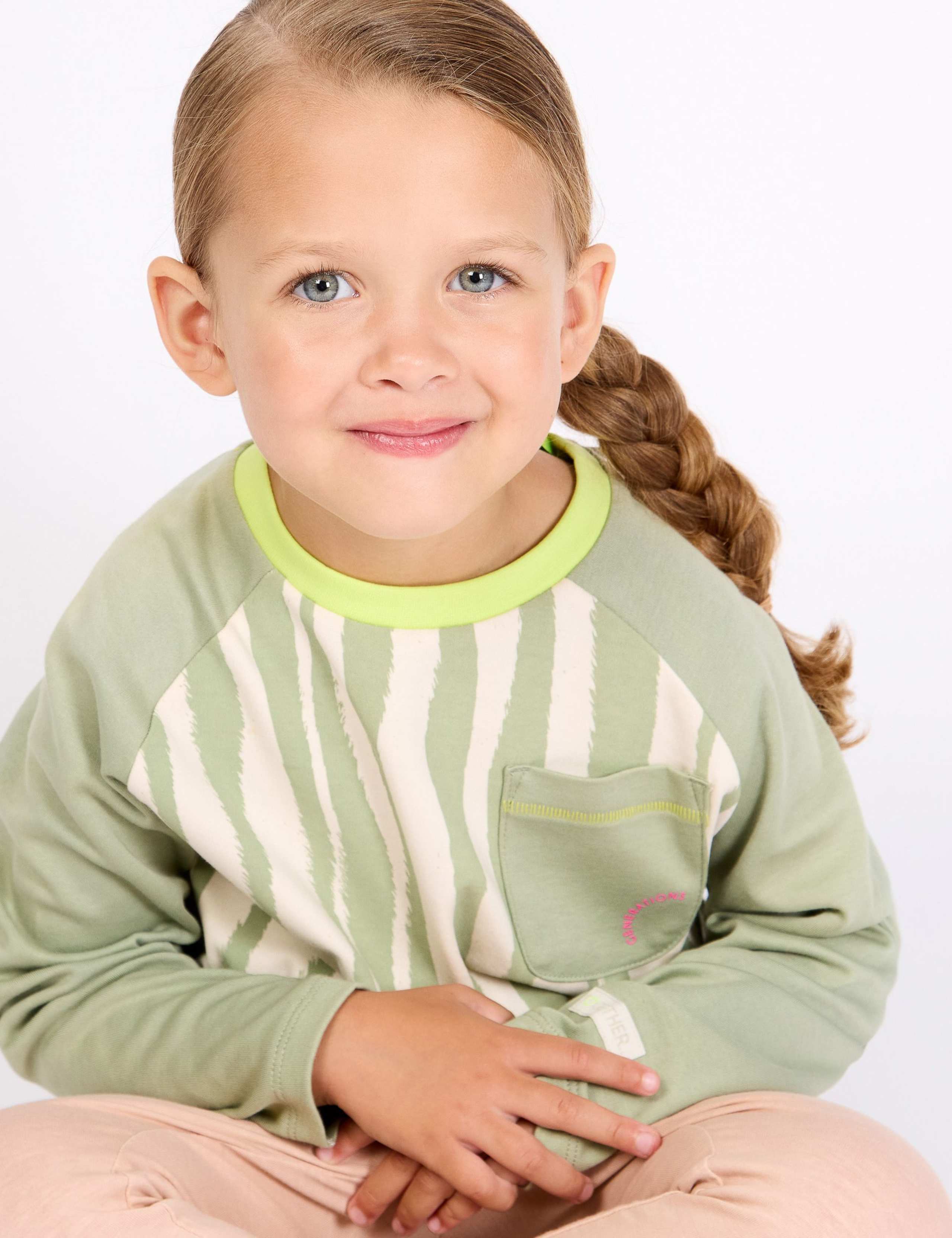 Pure Cotton Striped T-Shirt (2-8 Yrs) 8 of 11