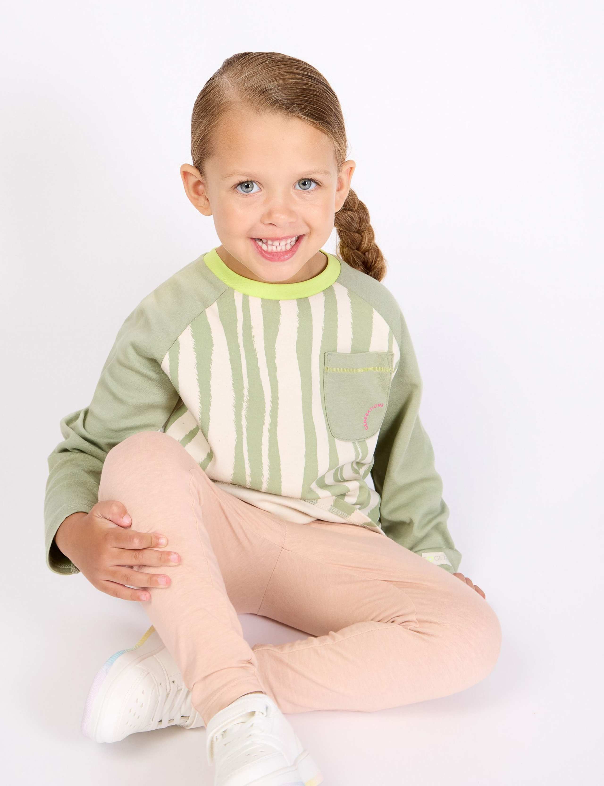 Pure Cotton Striped T-Shirt (2-8 Yrs) 9 of 11