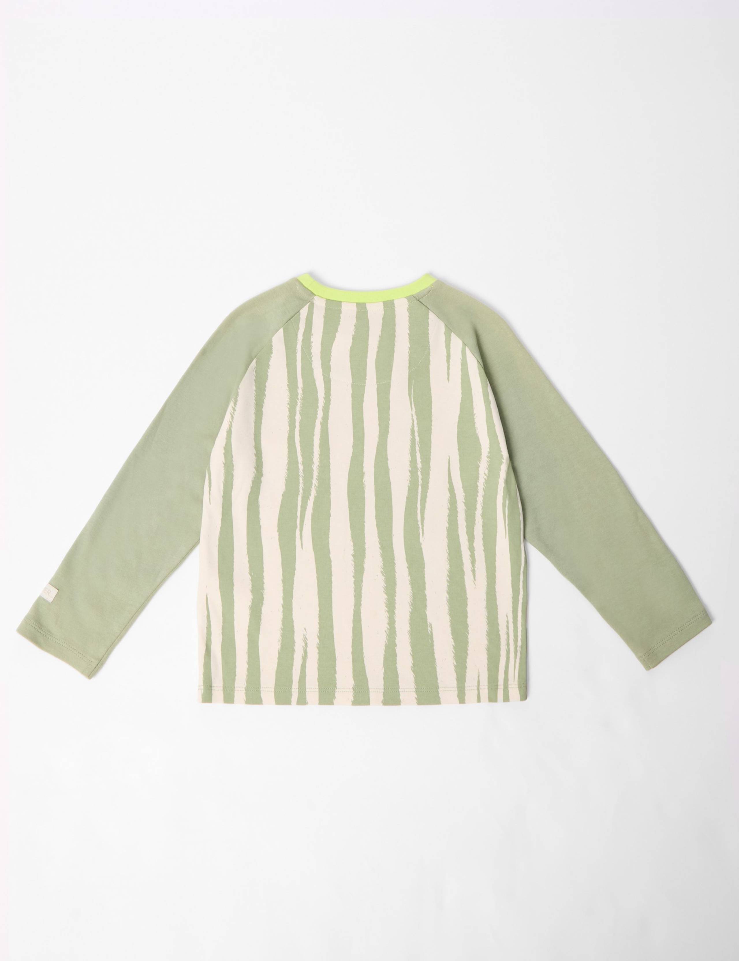Pure Cotton Striped T-Shirt (2-8 Yrs) 10 of 11