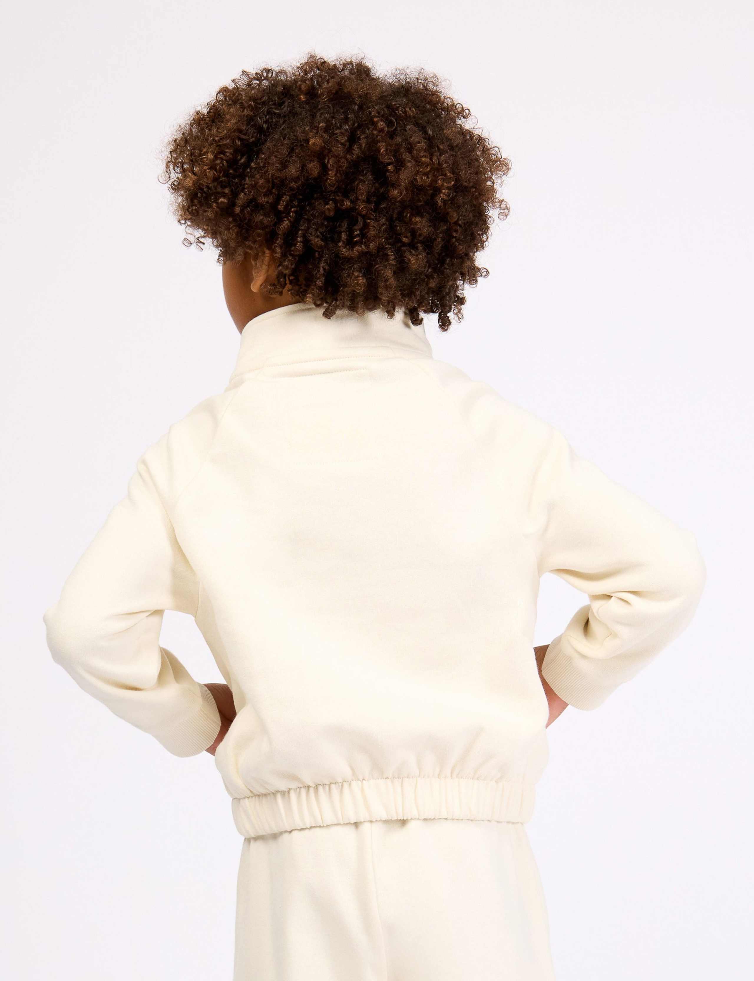 Pure Cotton Half Zip Sweatshirt (3-8 Yrs) 12 of 12
