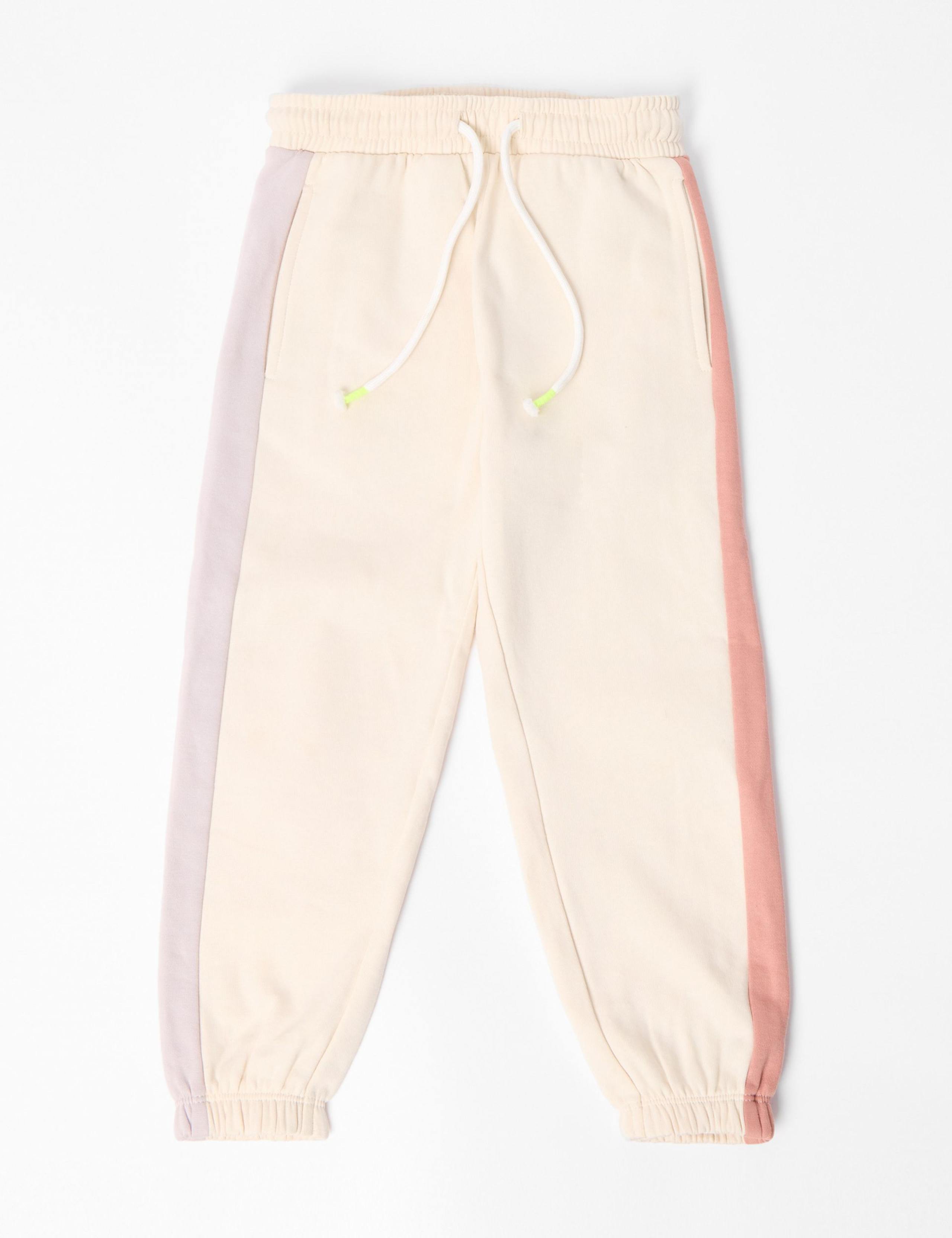 Relaxed Pure Cotton Panel Joggers (2-8 Yrs) 2 of 12