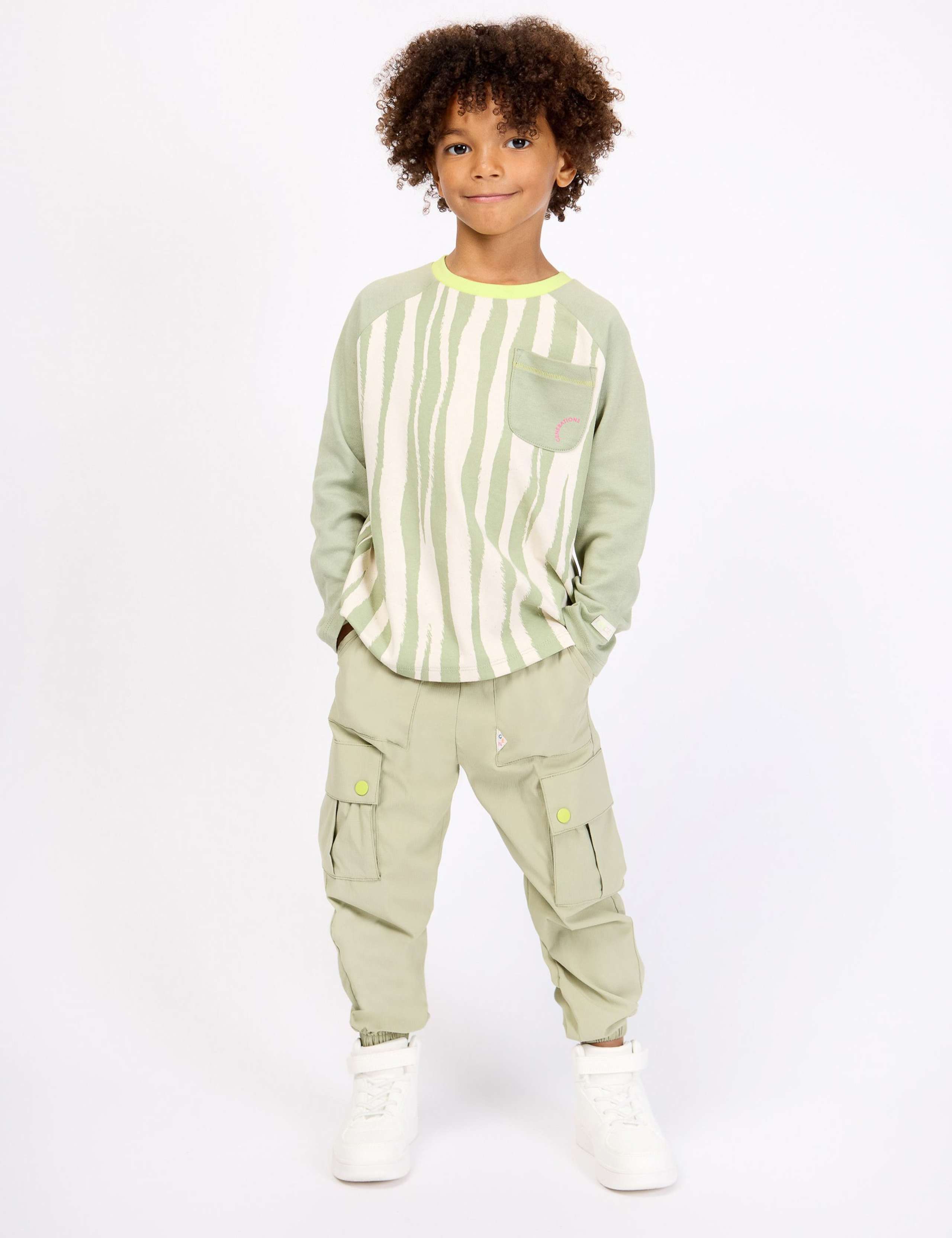 Relaxed Fit Cargo Trousers (2-8 Yrs) 9 of 10