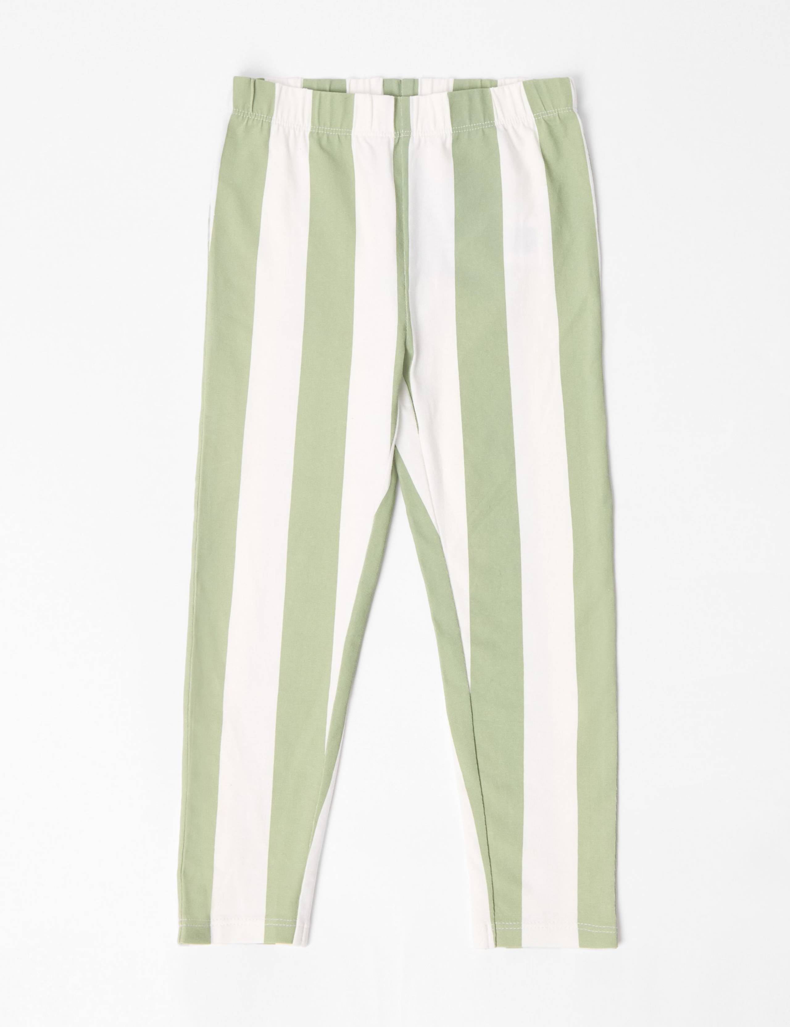 2pk Pure Cotton Striped Leggings (2-8 Yrs) 2 of 8