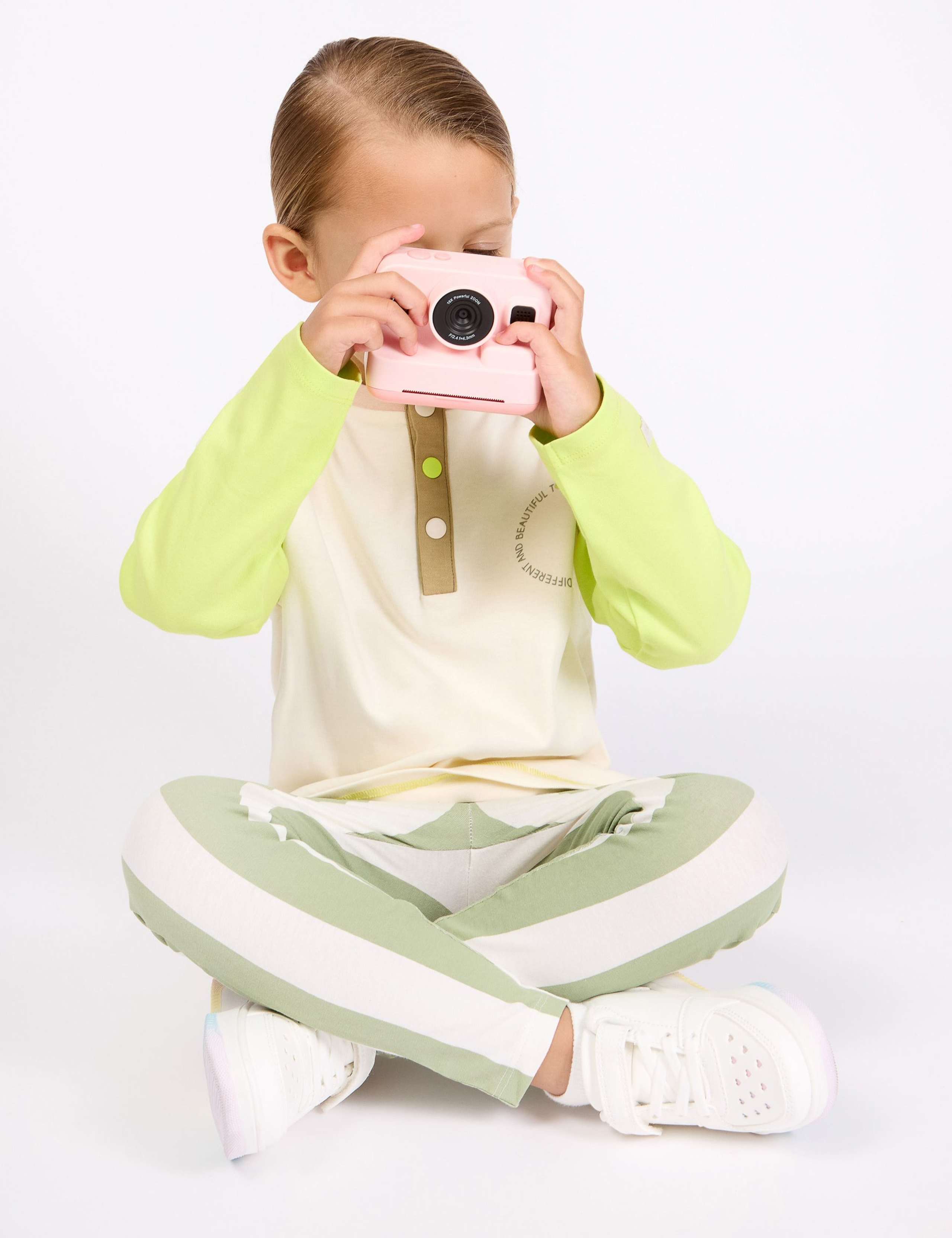 2pk Pure Cotton Striped Leggings (2-8 Yrs) 3 of 8