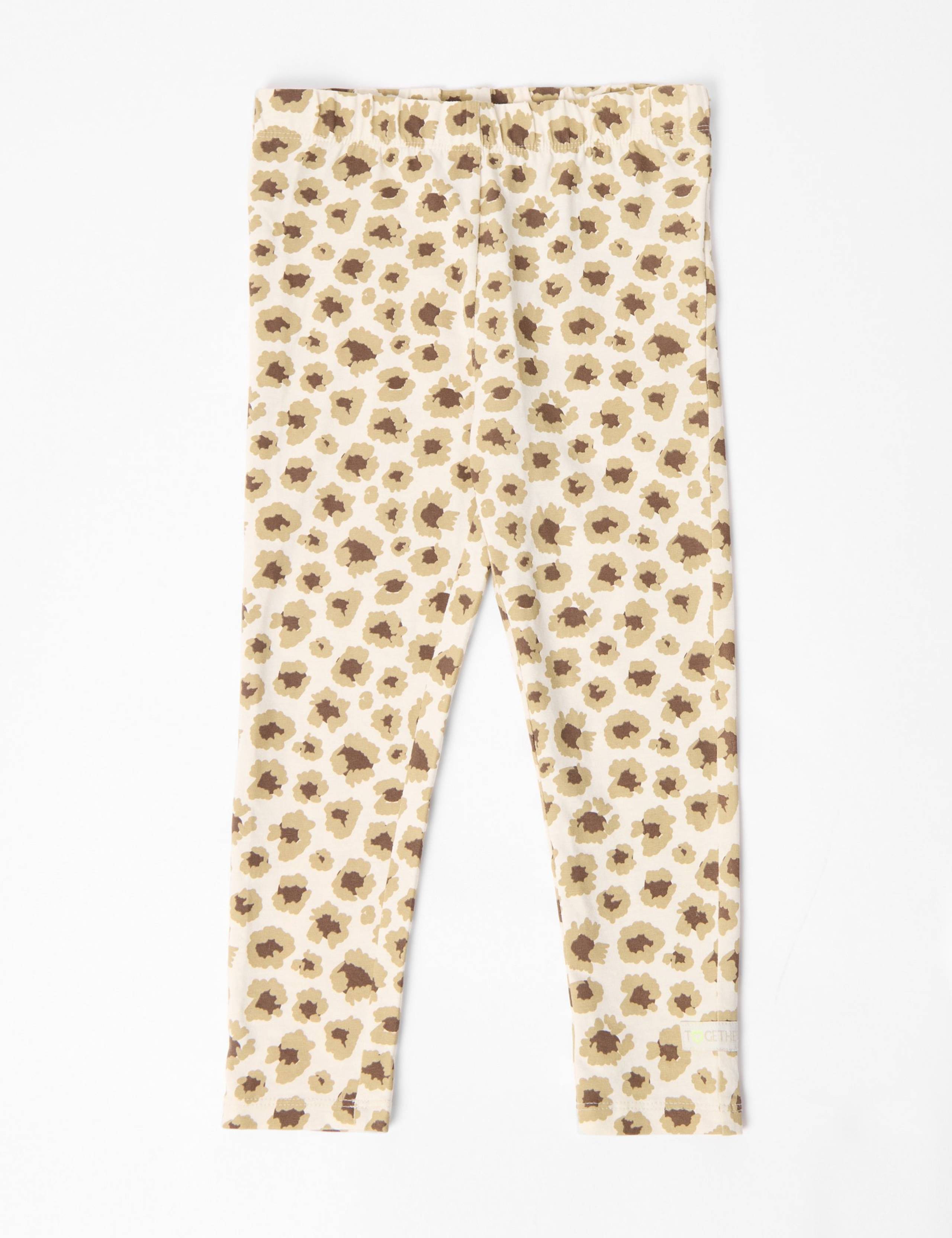 2pk Pure Cotton Striped Leggings (2-8 Yrs) 3 of 7