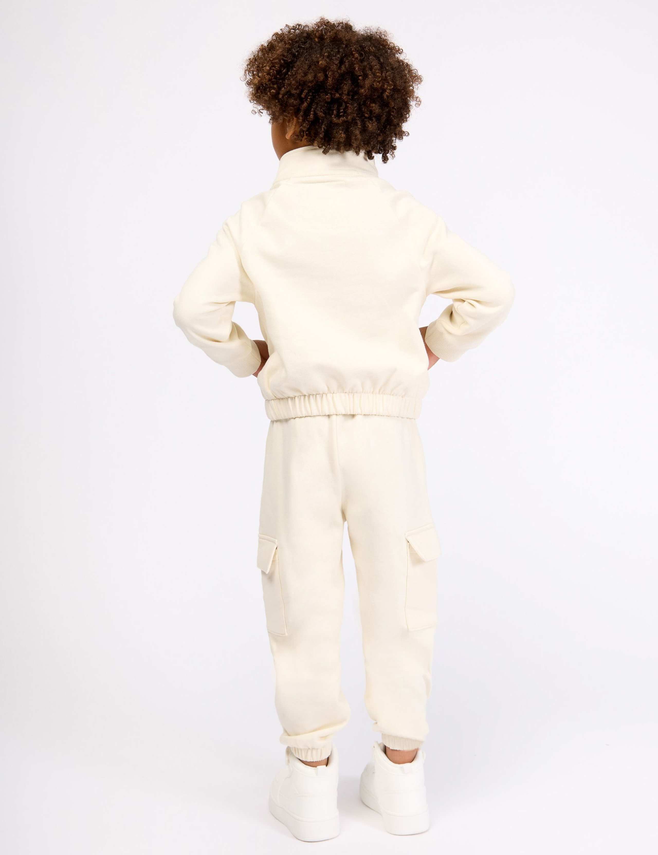 Pure Cotton Cargo Pocket Joggers (2-8 Yrs) 2 of 12