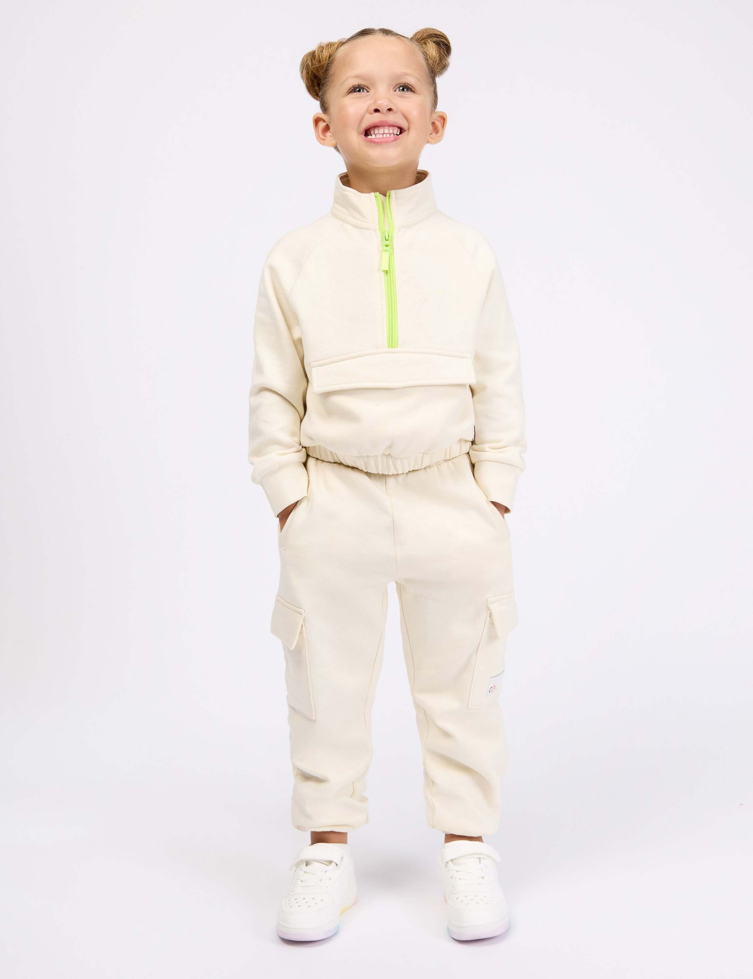 Pure Cotton Cargo Pocket Joggers (2-8 Yrs) 4 of 12