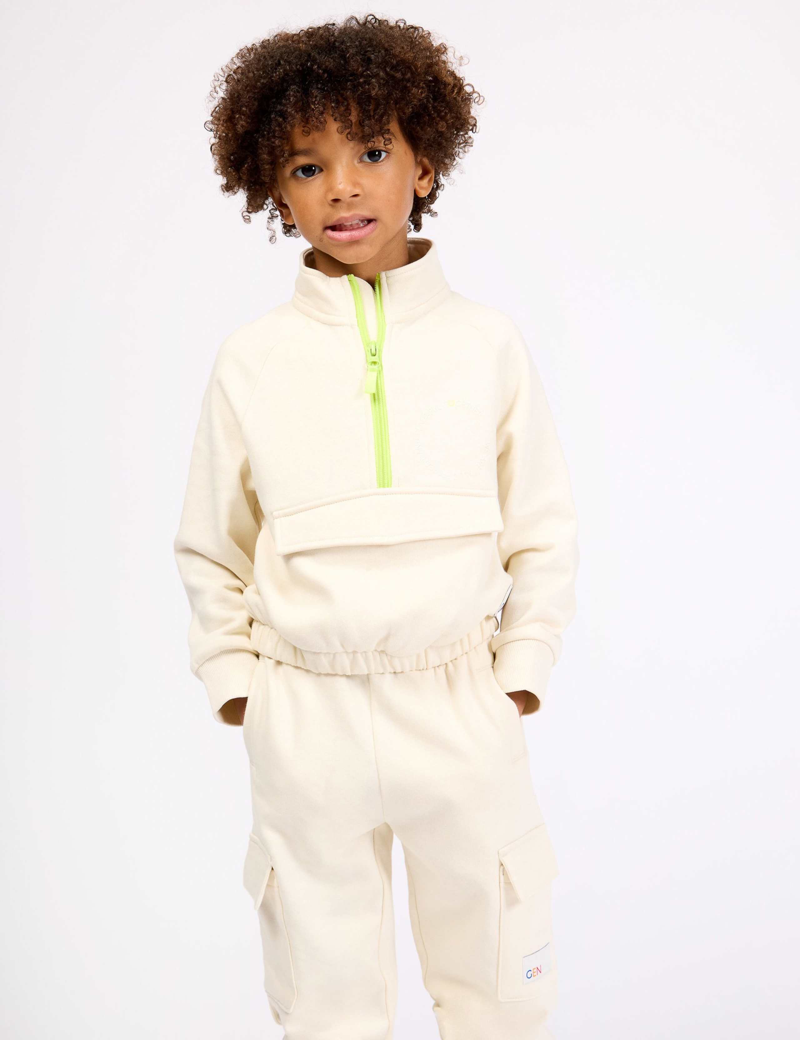 Pure Cotton Cargo Pocket Joggers (2-8 Yrs) 6 of 12