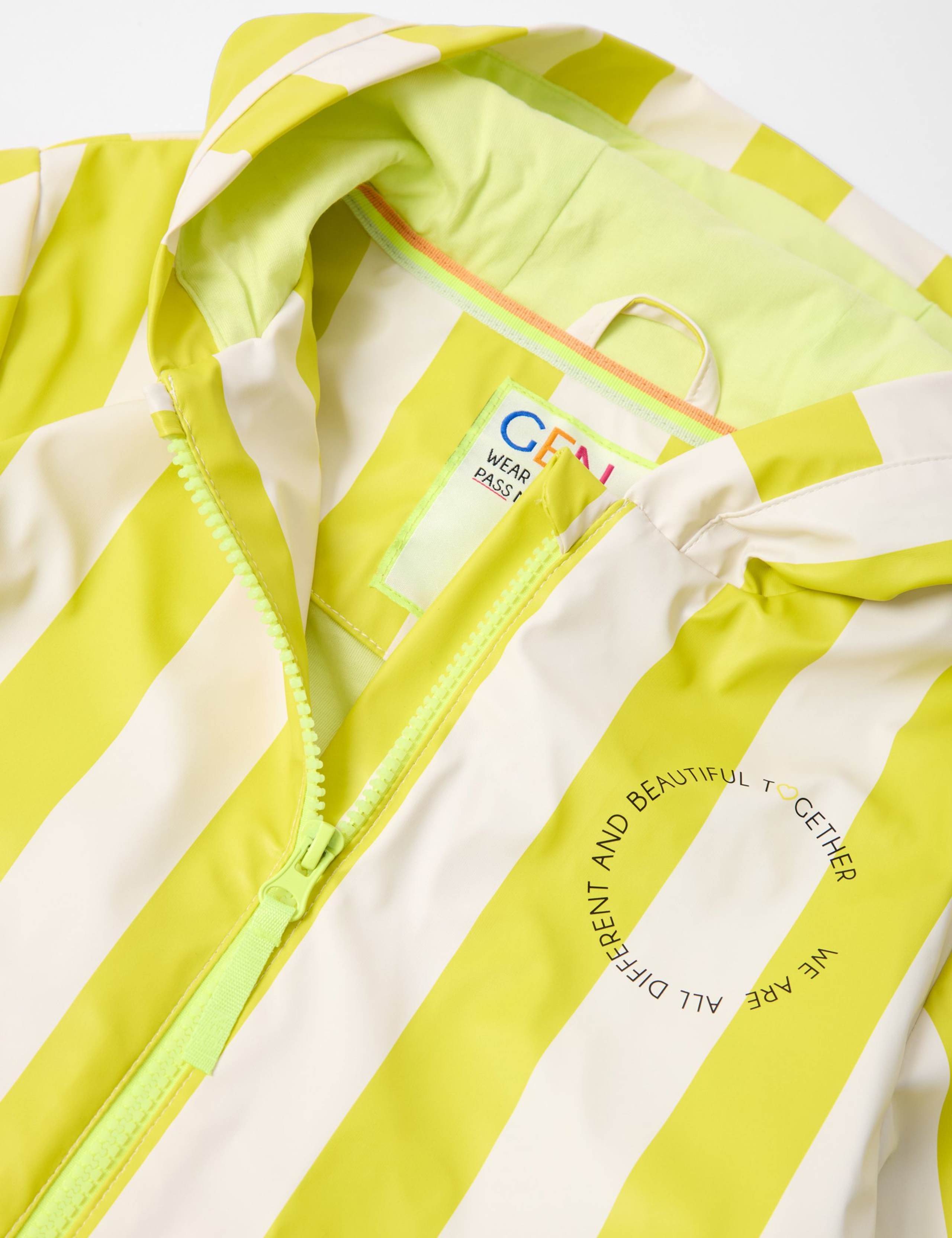Hooded Striped Raincoat (2-8 Yrs) 2 of 13