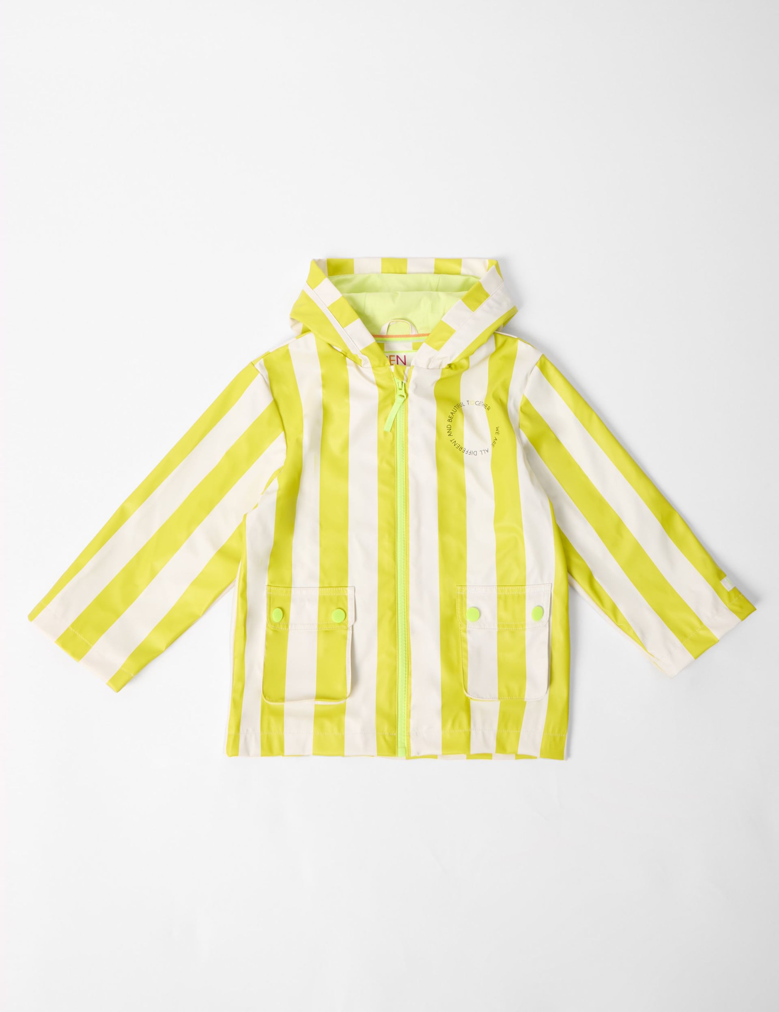 Hooded Striped Raincoat (2-8 Yrs) 11 of 13