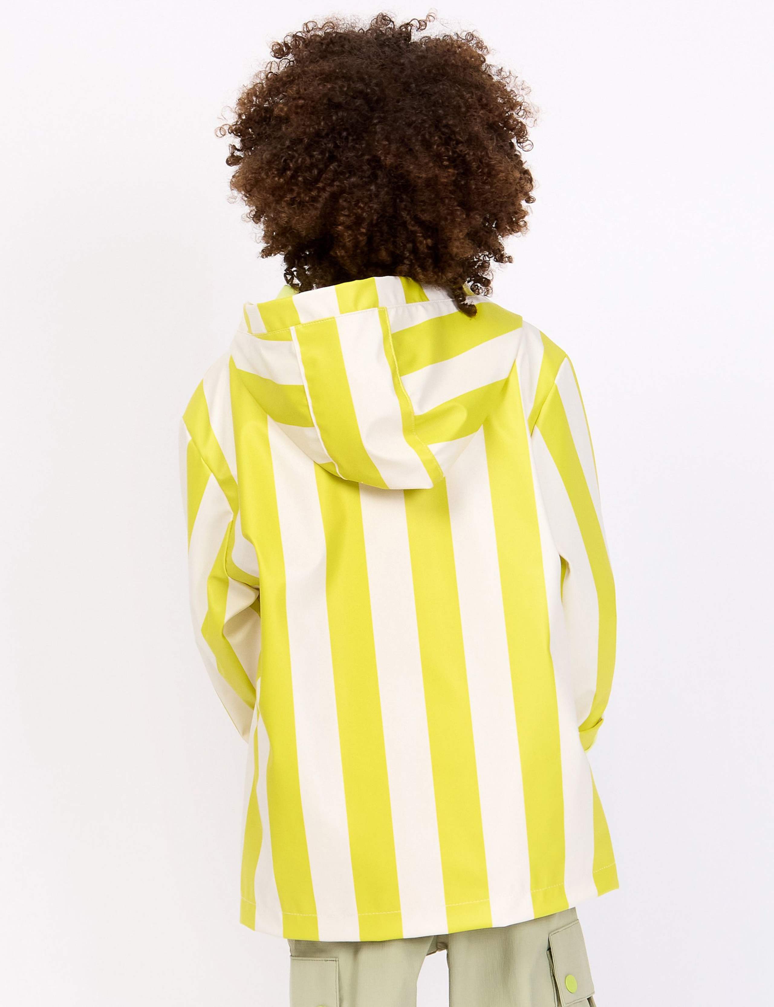 Hooded Striped Raincoat (2-8 Yrs) 9 of 13