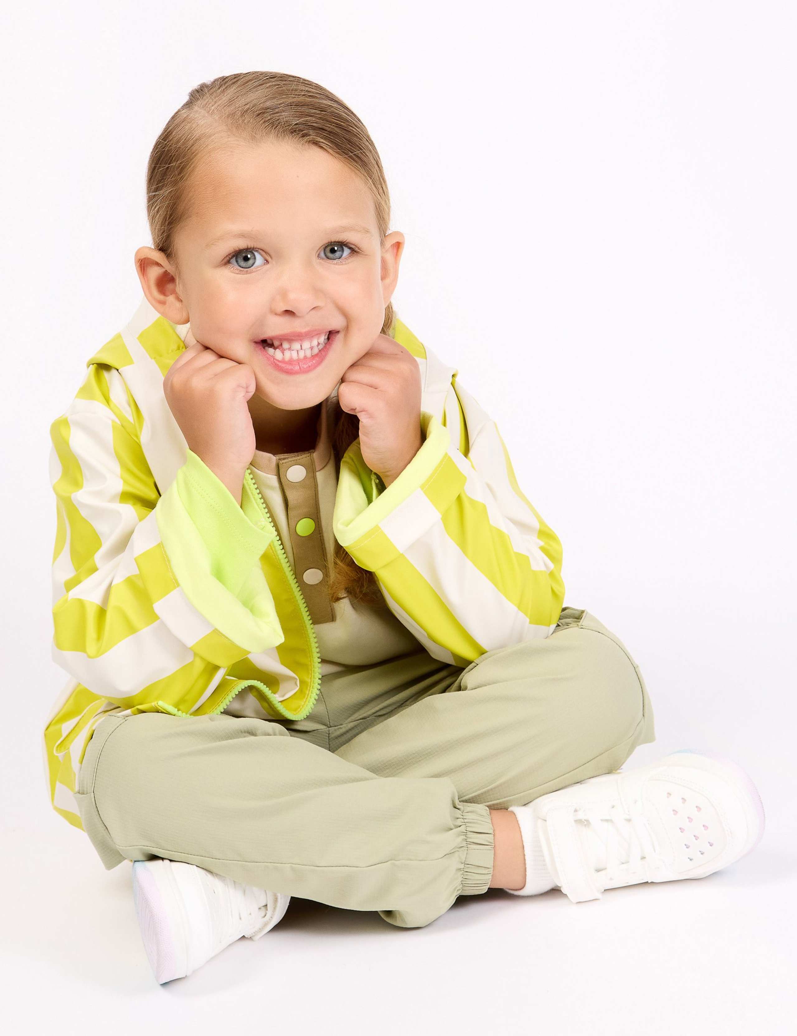 Hooded Striped Raincoat (2-8 Yrs) 10 of 13