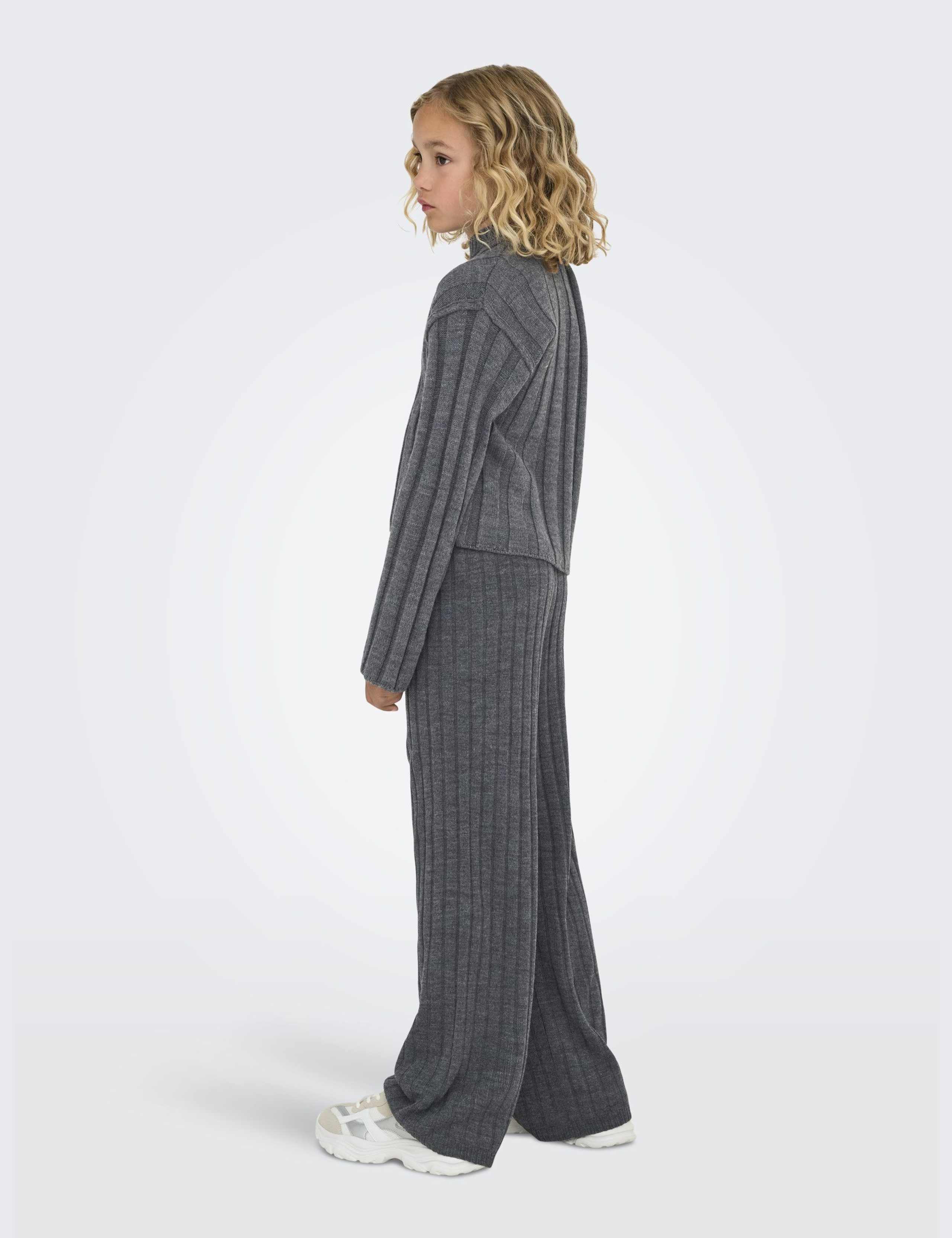 Knitted Ribbed Trousers (7-14 Yrs) 4 of 6