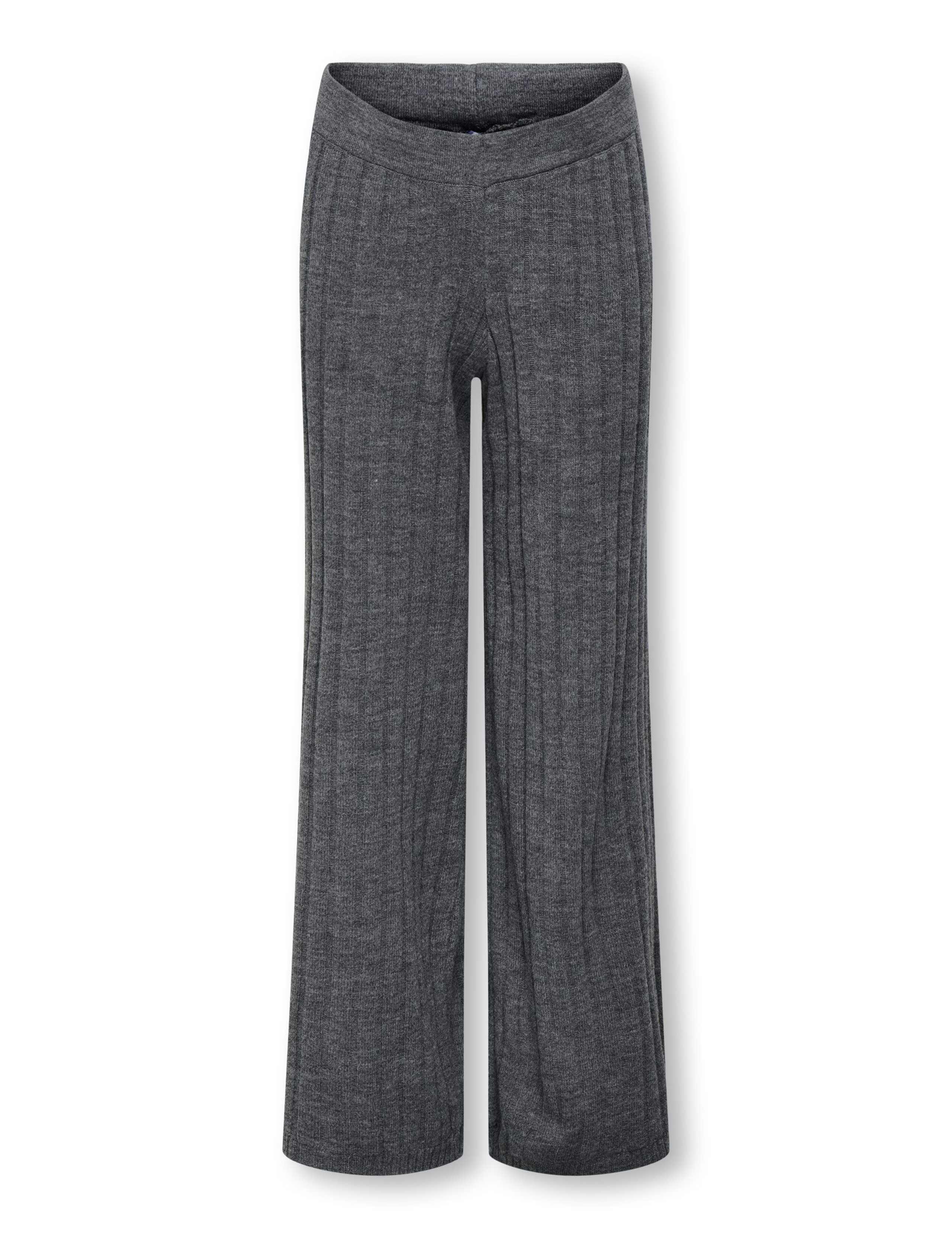 Knitted Ribbed Trousers (7-14 Yrs) 2 of 6