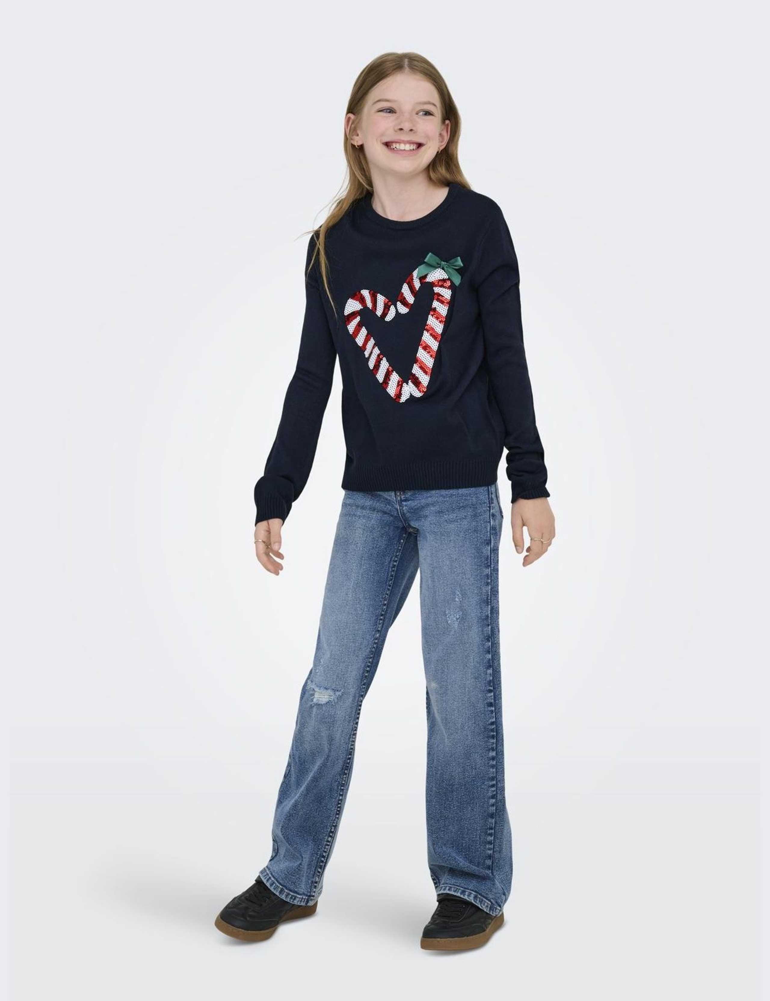 Sequin Candy Cane Jumper (7-14 Yrs) 5 of 6