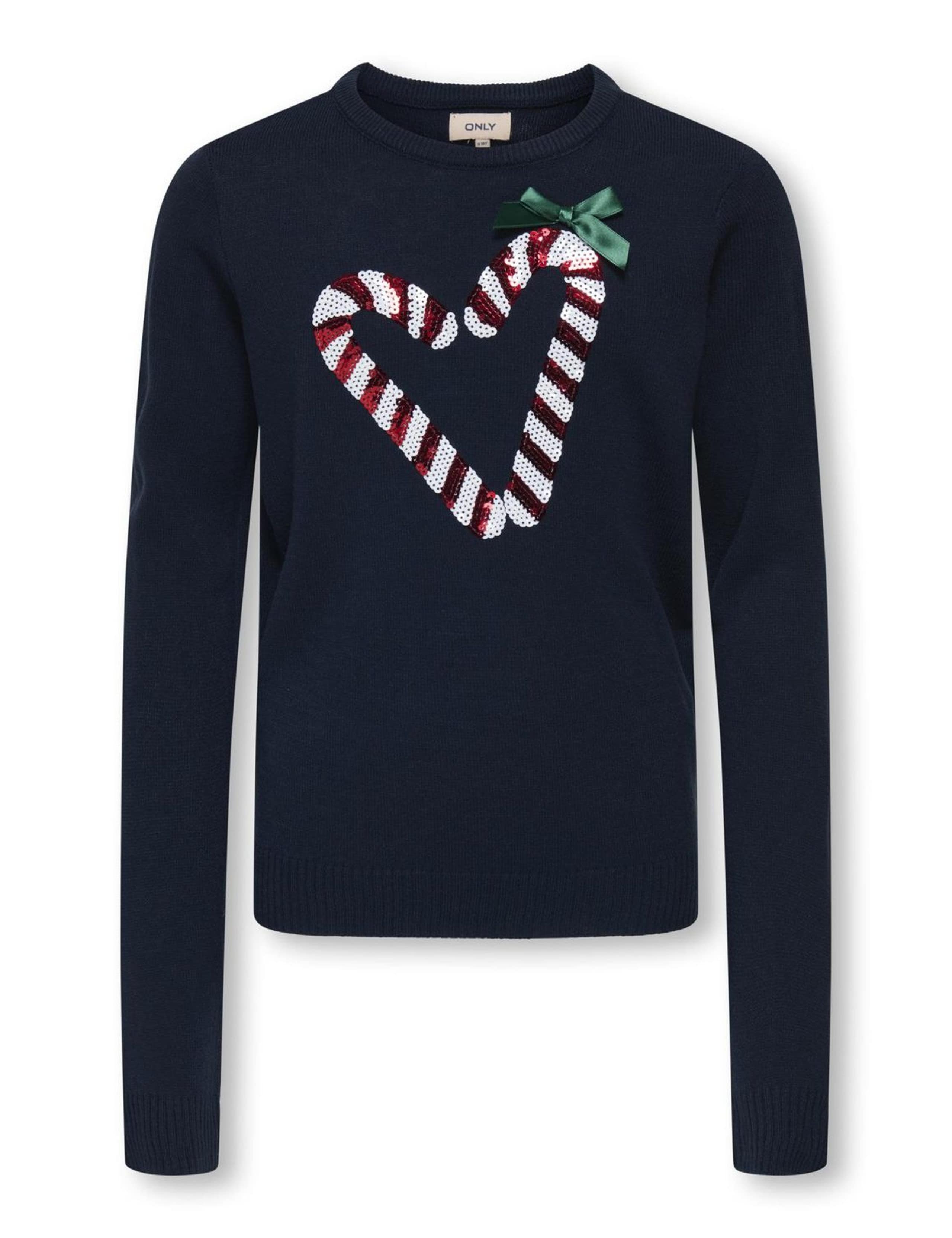 Sequin Candy Cane Jumper (7-14 Yrs) 2 of 6