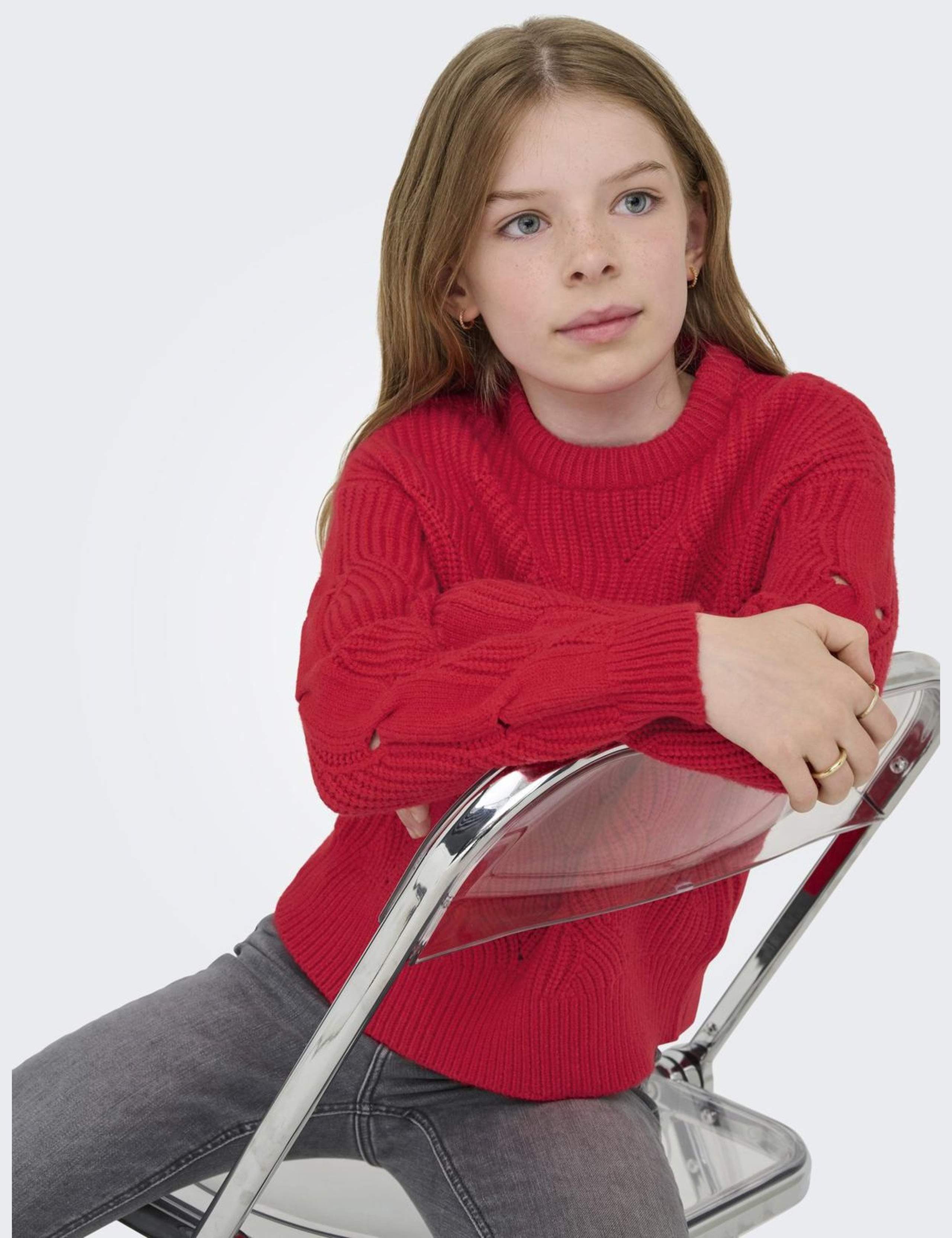 Patterned Knitted Jumper (7-14 Yrs) 4 of 5